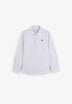 STRIPED POLO SHIRT WITH SKULL