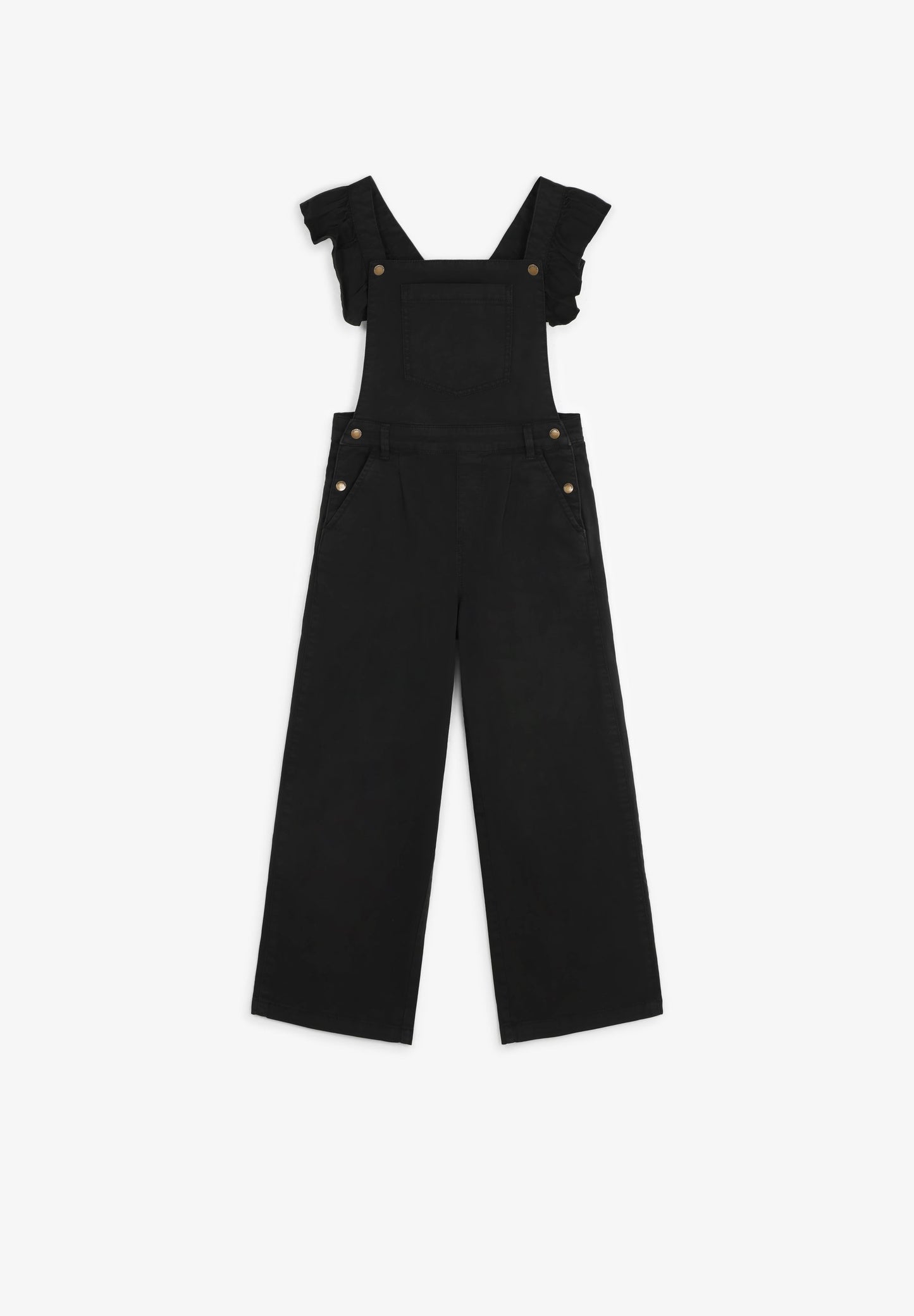 DUNGAREES WITH RUFFLES