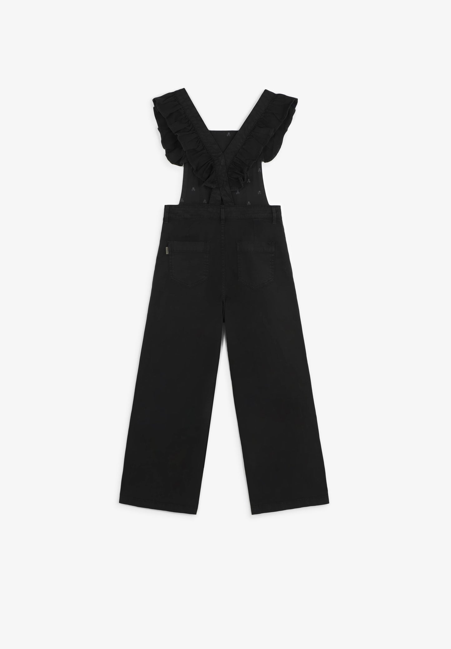 DUNGAREES WITH RUFFLES