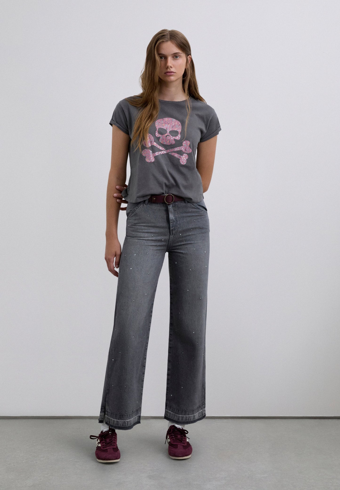 STUDDED CULOTTES