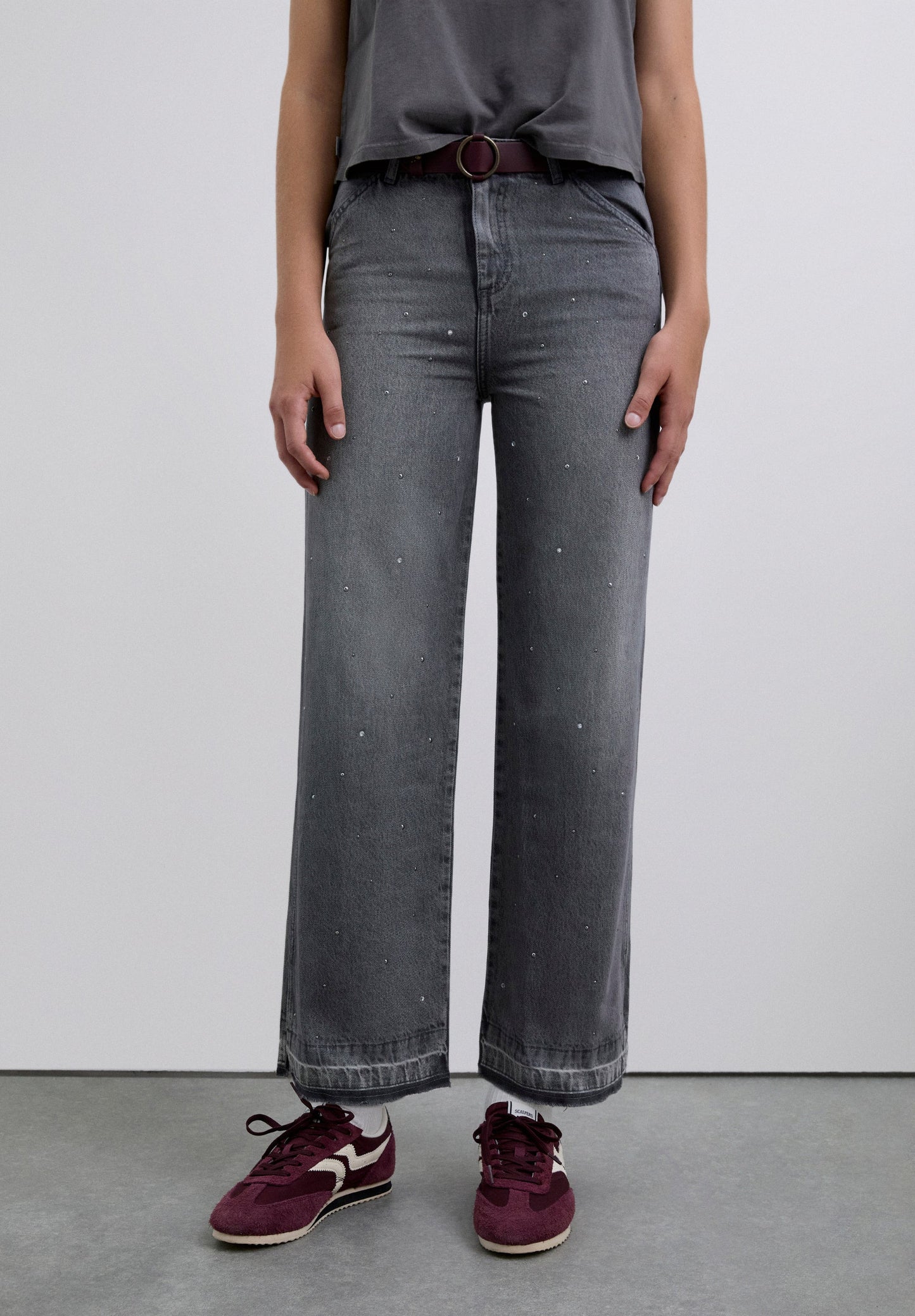 STUDDED CULOTTES