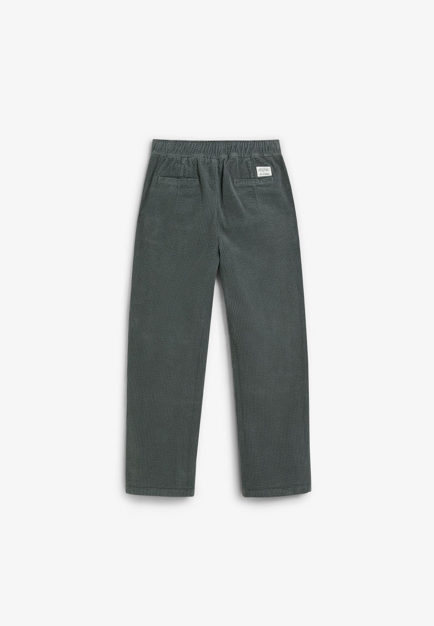 STRAIGHT CUT CORDUROY TROUSERS