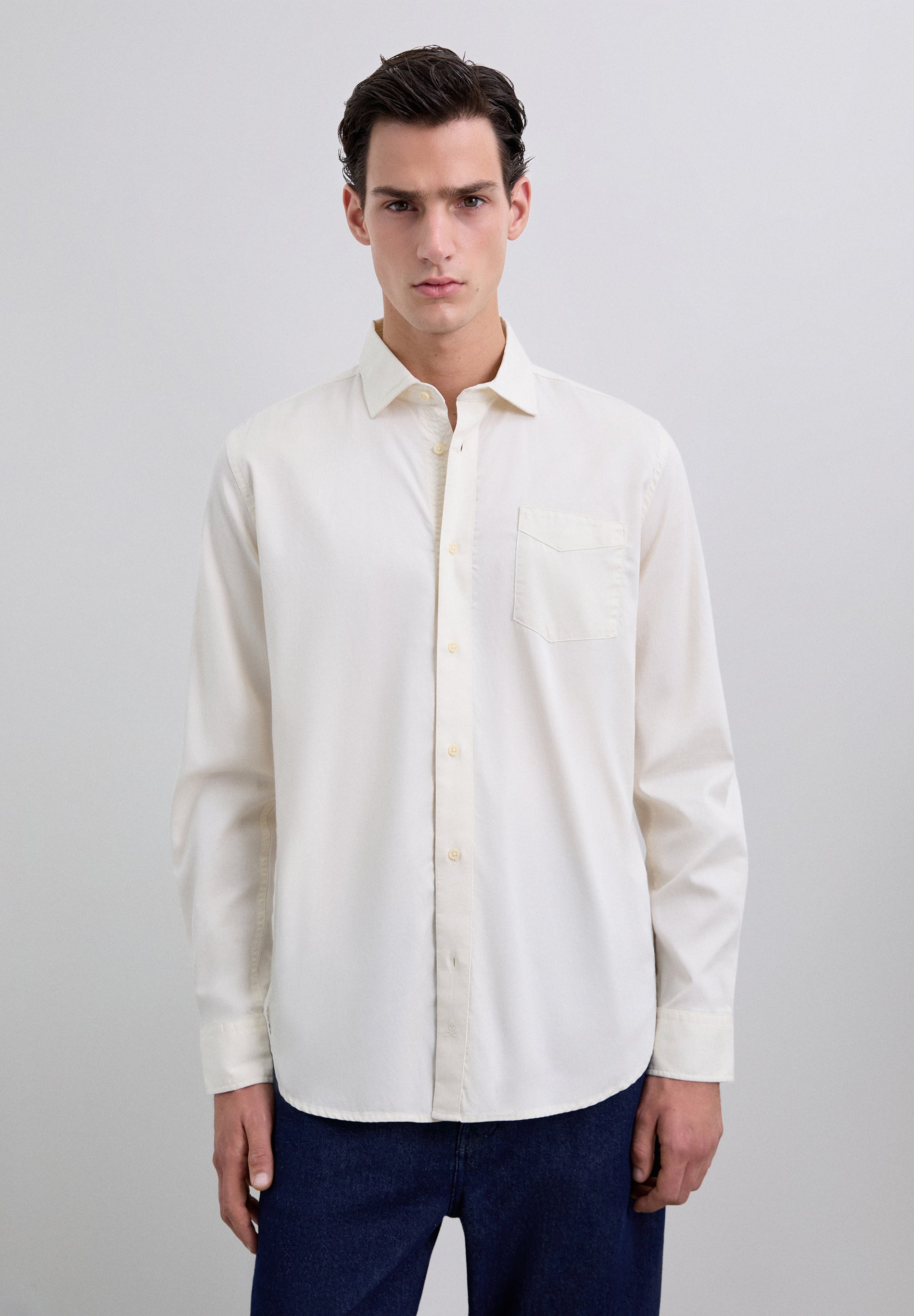 FLOWING COTTON SHIRT