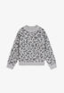 ANIMAL PRINT KNIT SWEATER