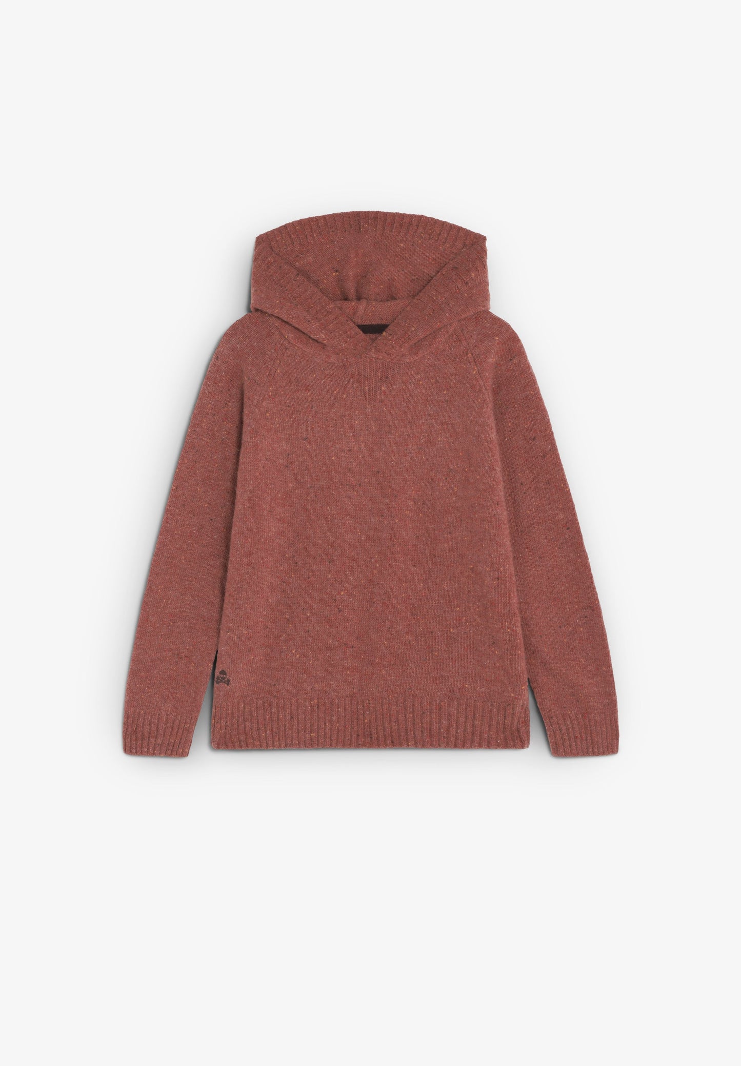 BASIC KNIT SWEATER WITH SKULL