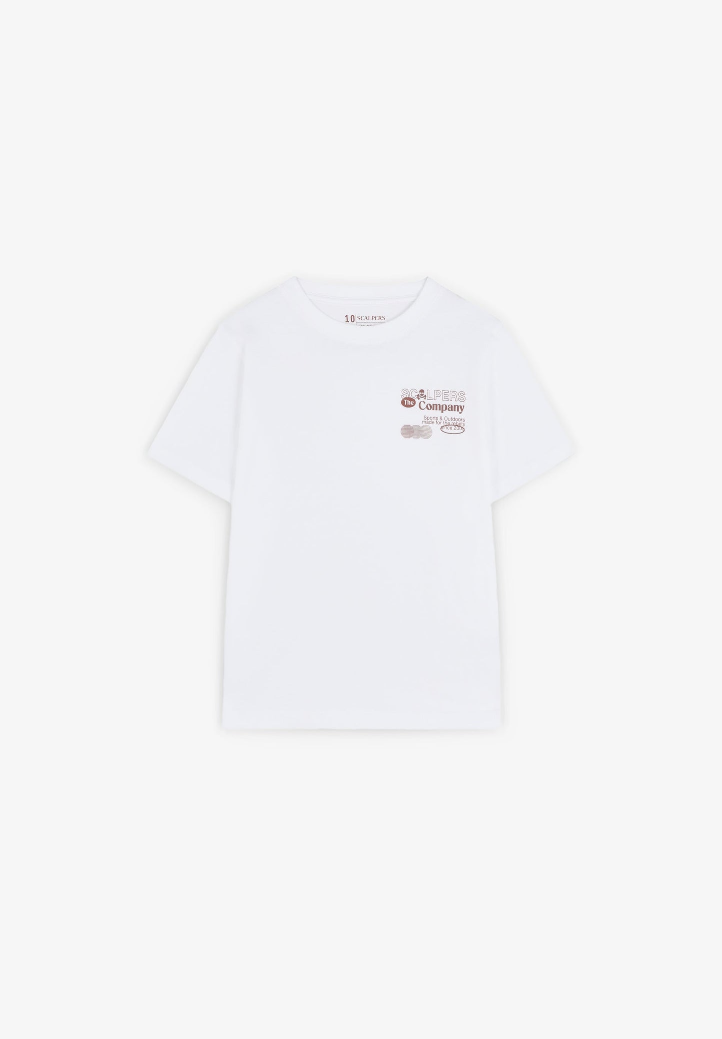 T-SHIRT WITH LOGO PRINT