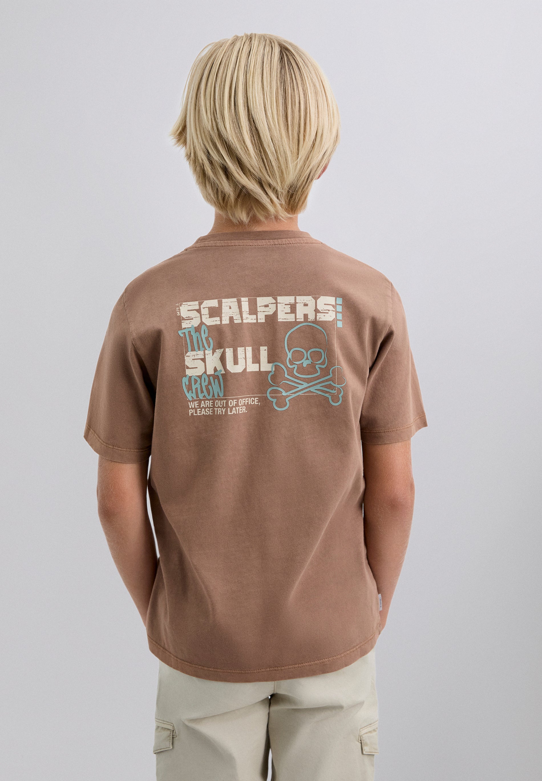 T-SHIRT WITH LOGO PRINT