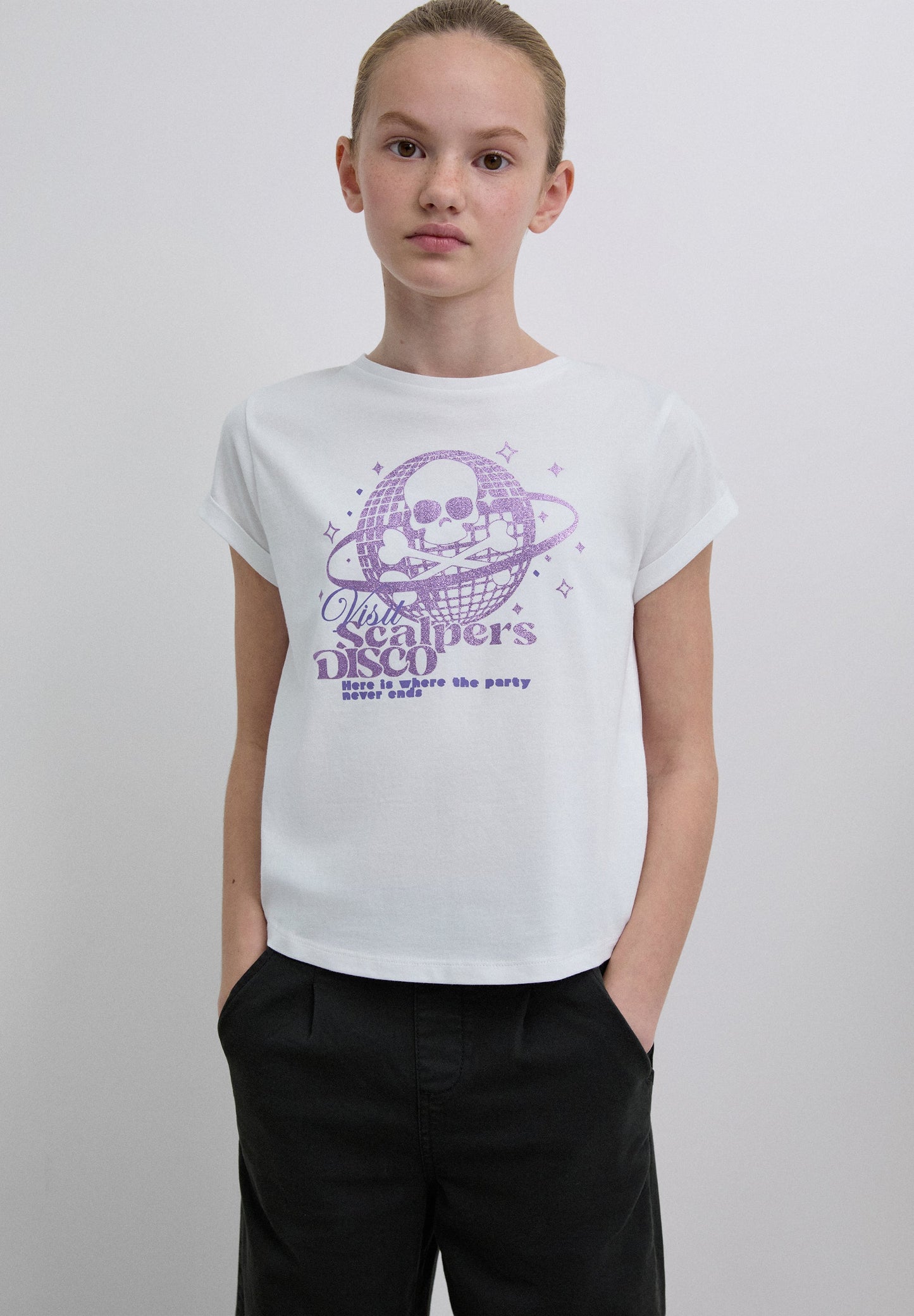 DISCO CLUB PRINT T-SHIRT