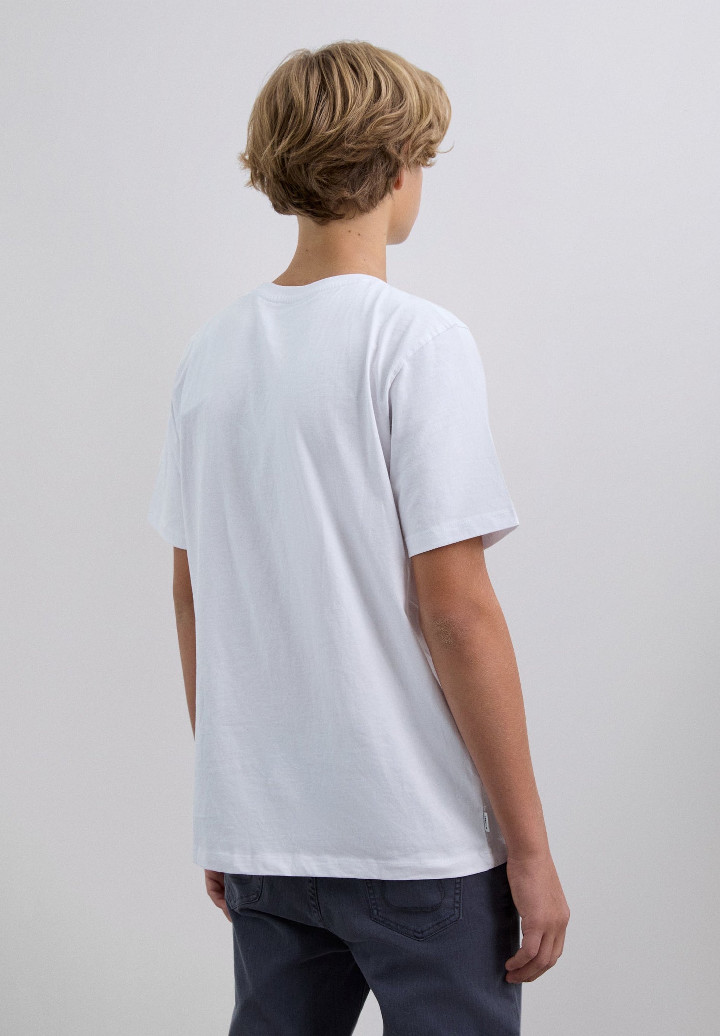 T-SHIRT WITH LOGO PRINT