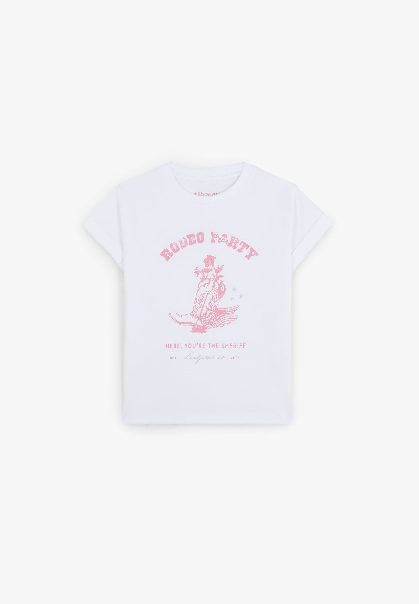 T-SHIRT WITH LOGO PRINT