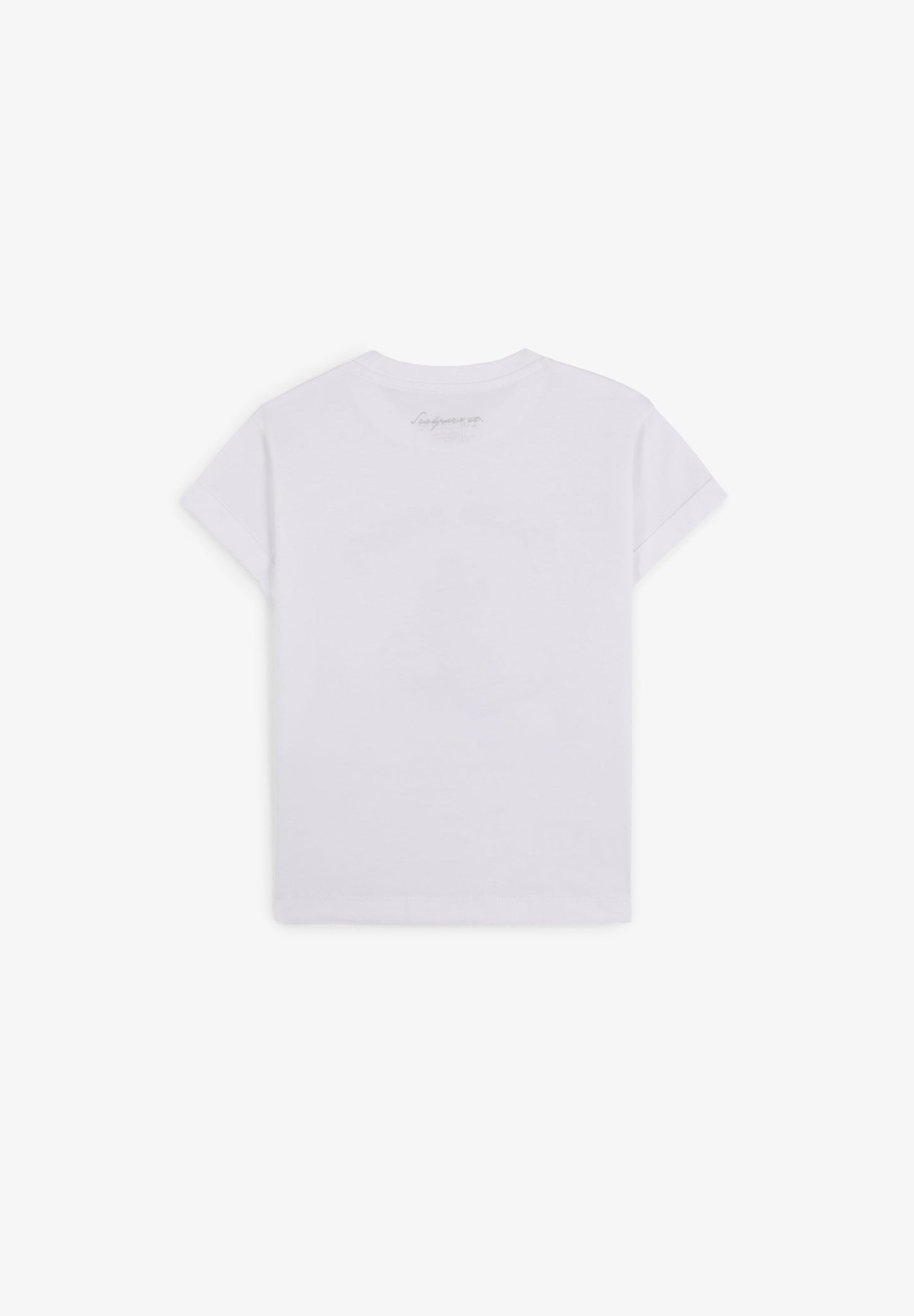 T-SHIRT WITH LOGO PRINT