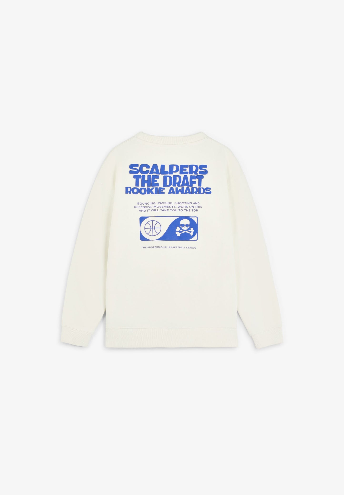 BASKETBALL PRINT SWEATSHIRT