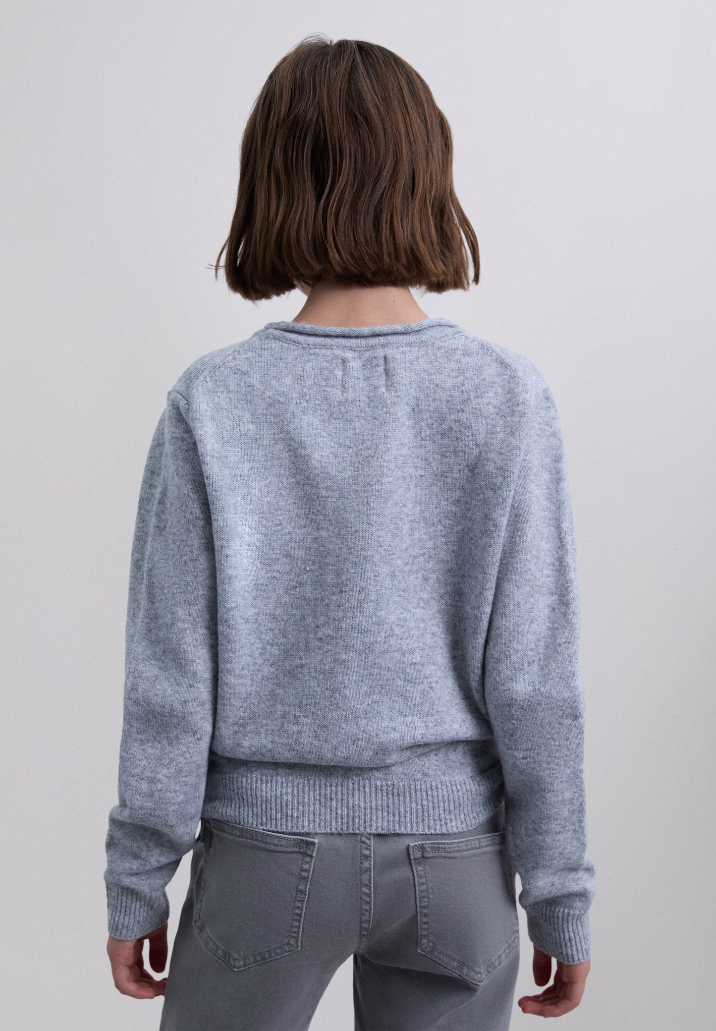 RHINESTONE SKULL SWEATER