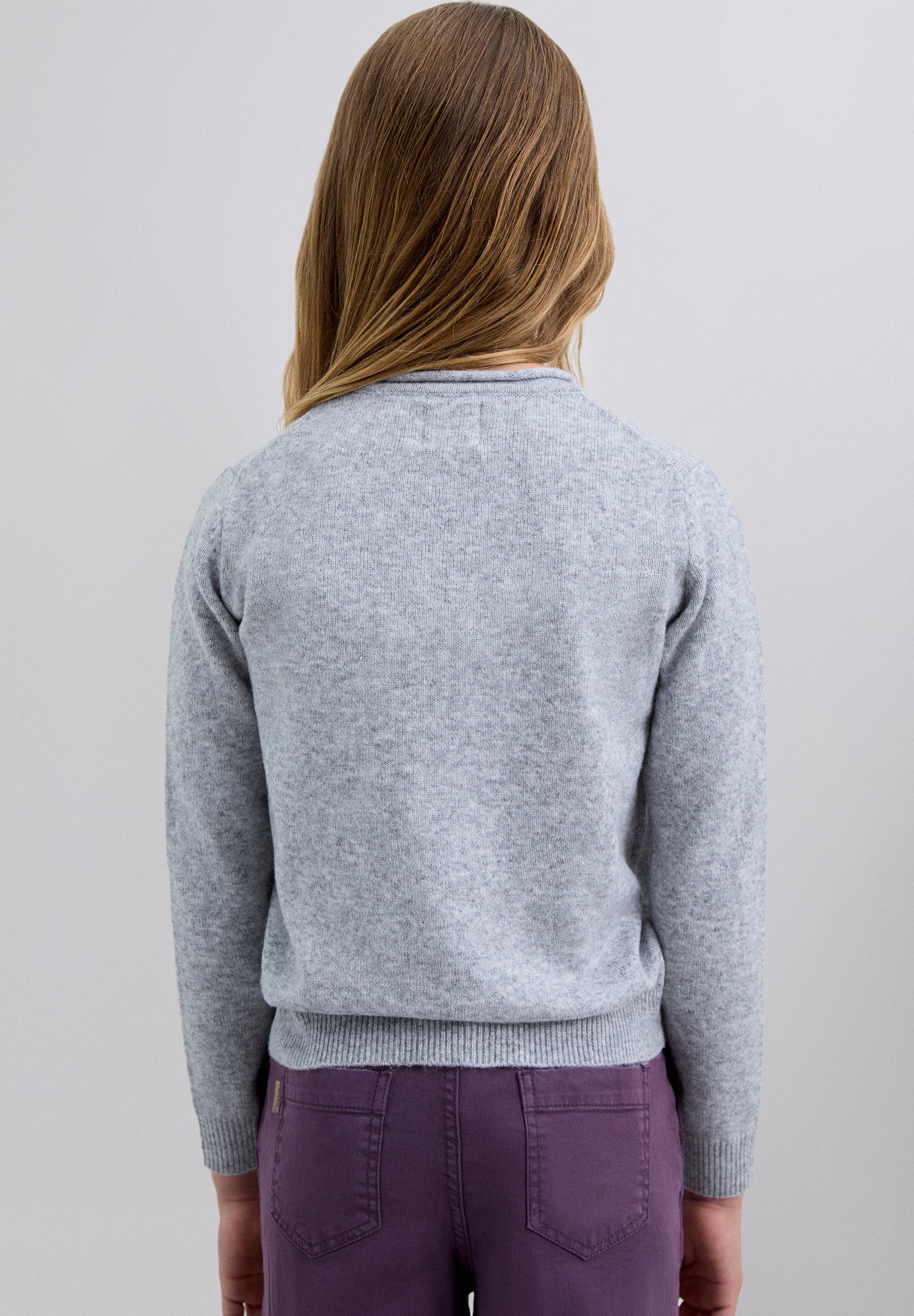 RHINESTONE SKULL SWEATER