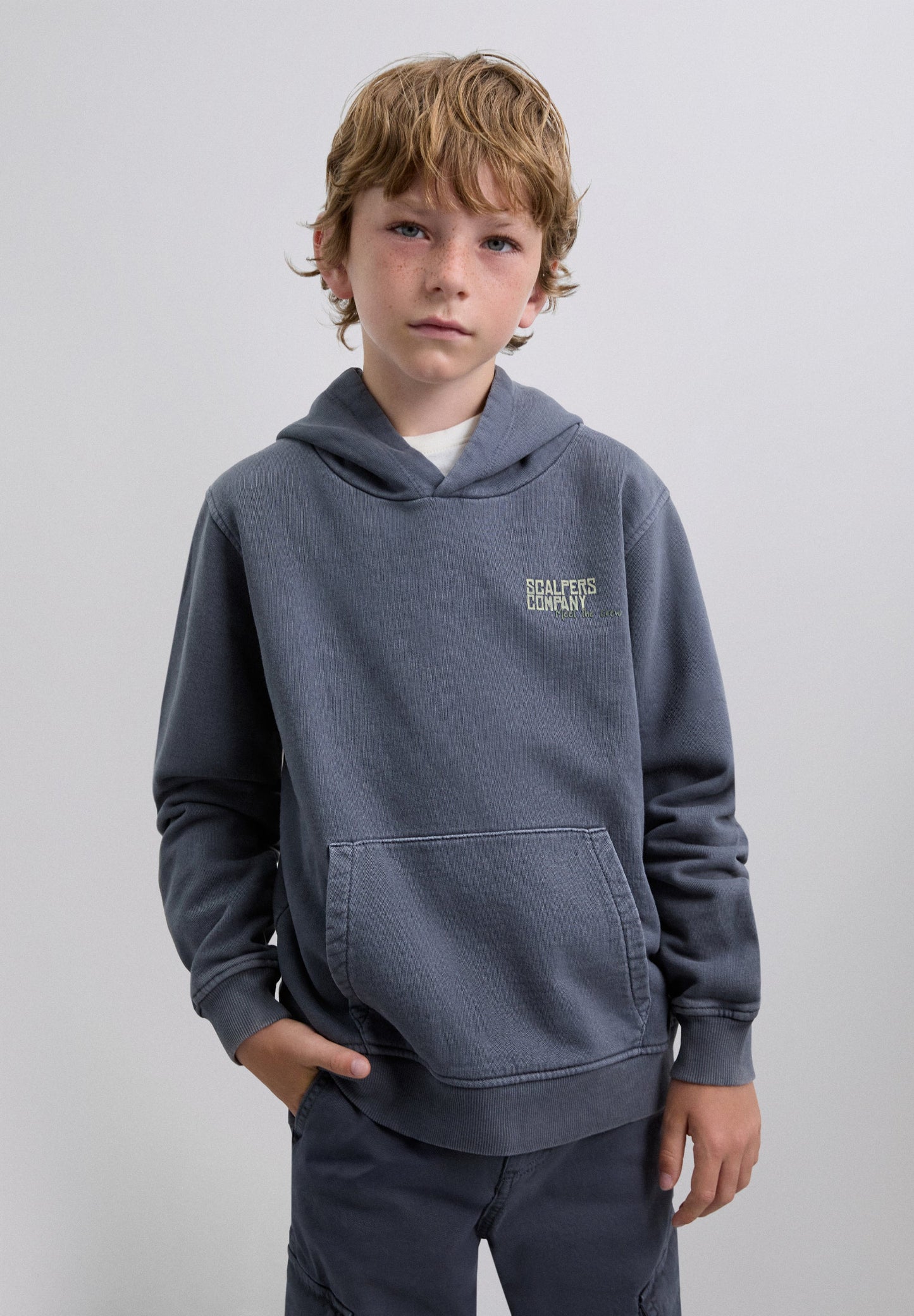 SKULL PRINT HOODIE