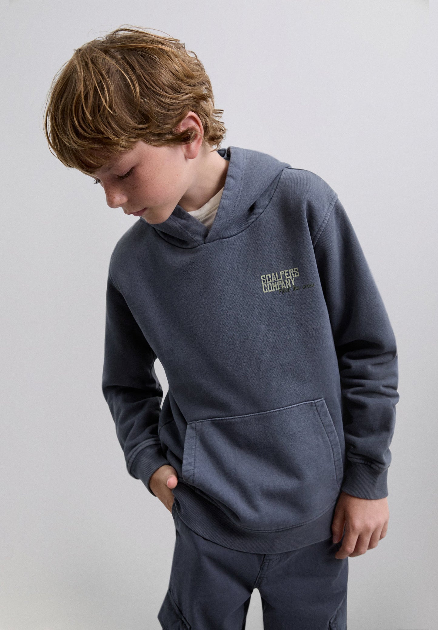 SKULL PRINT HOODIE