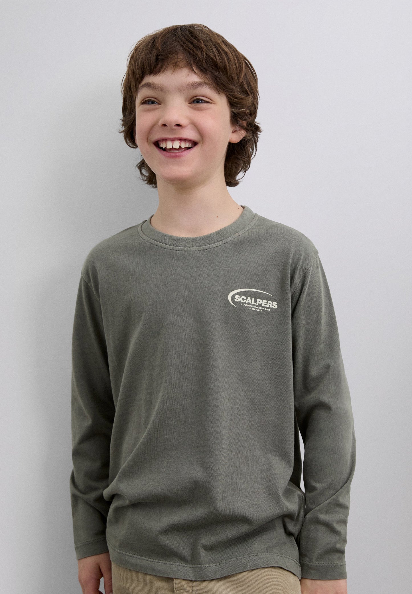 LONG SLEEVE PRINT T-SHIRT