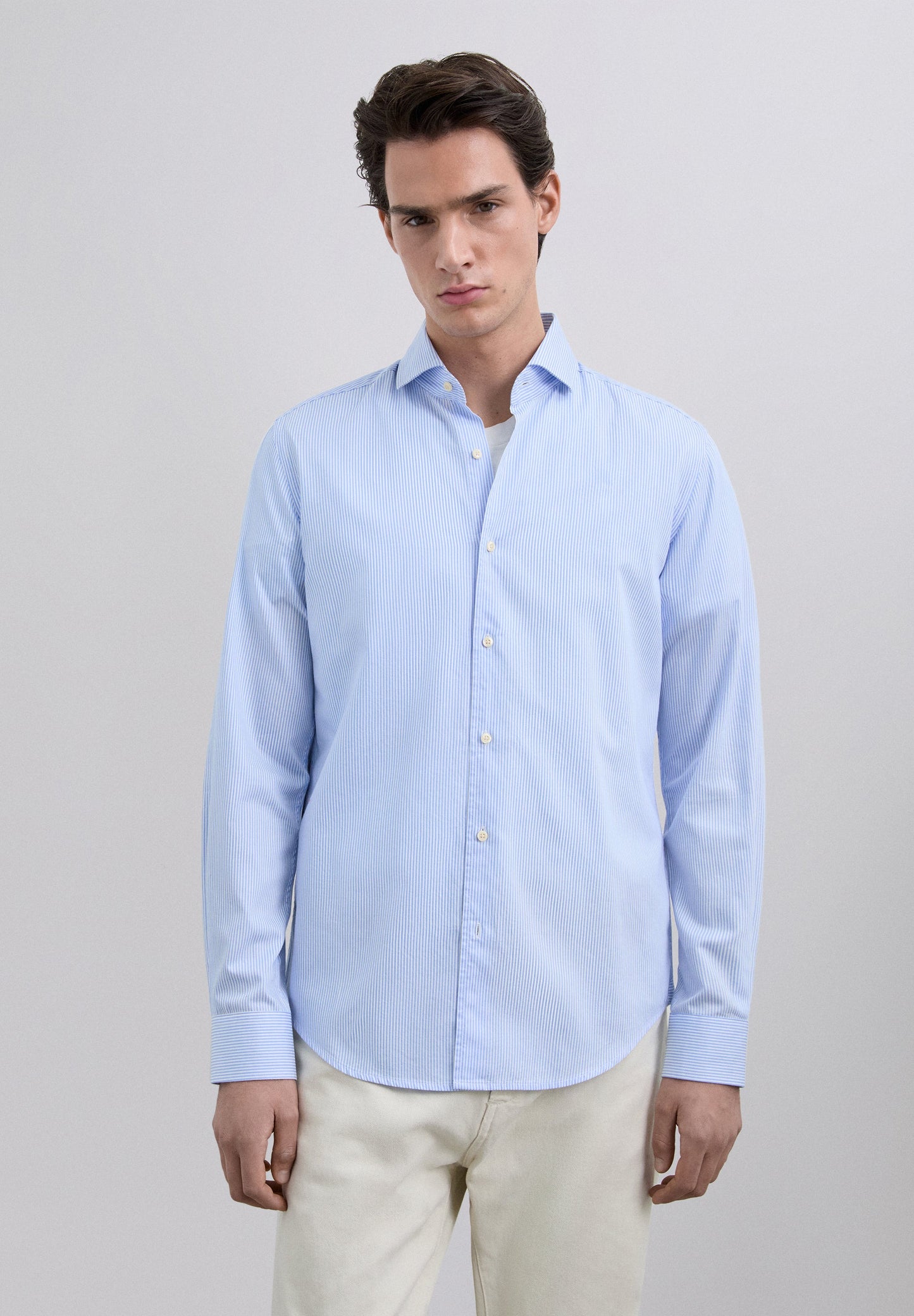 STRIPED COTTON SHIRT