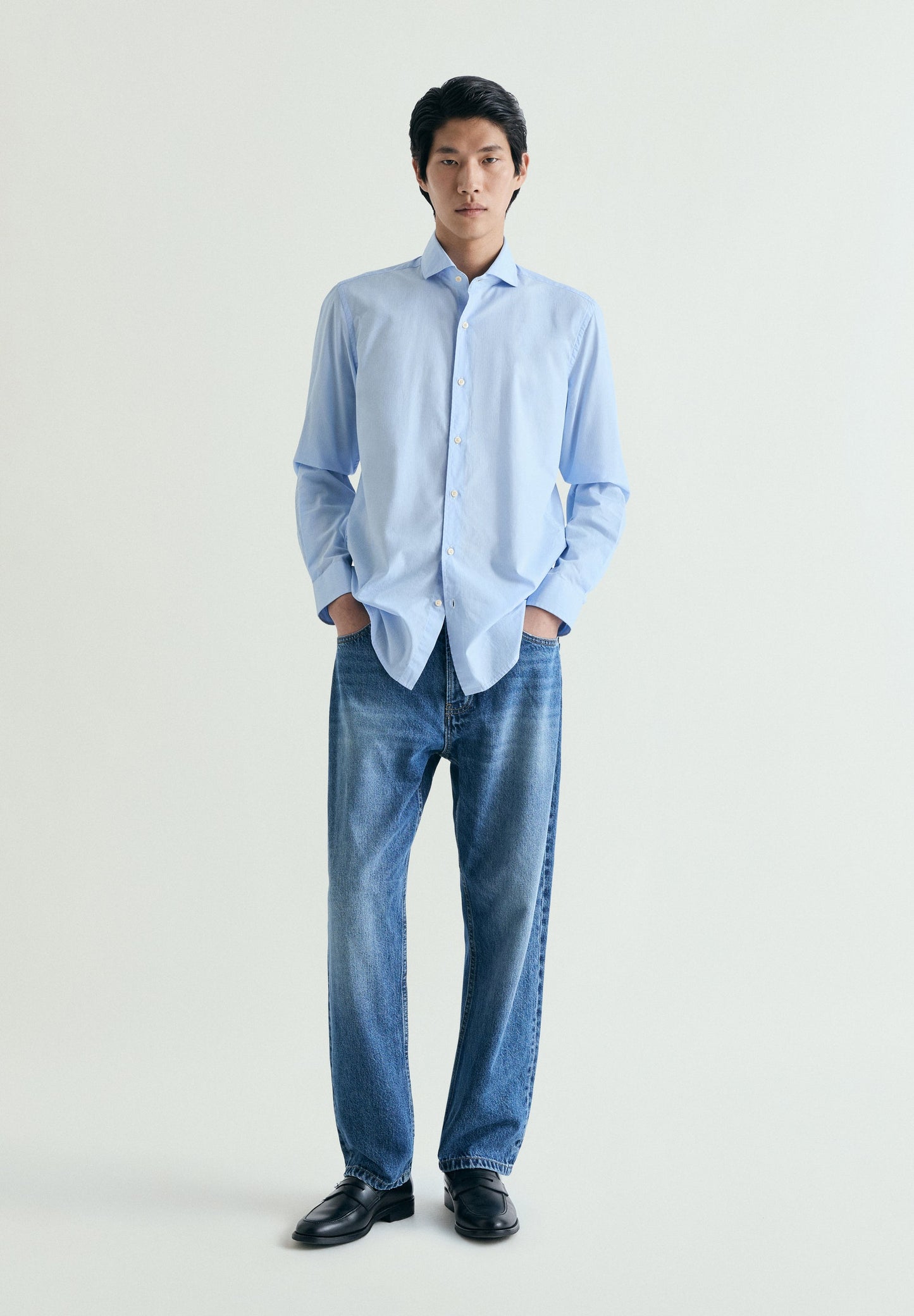 REGULAR FIT STRIPED SHIRT