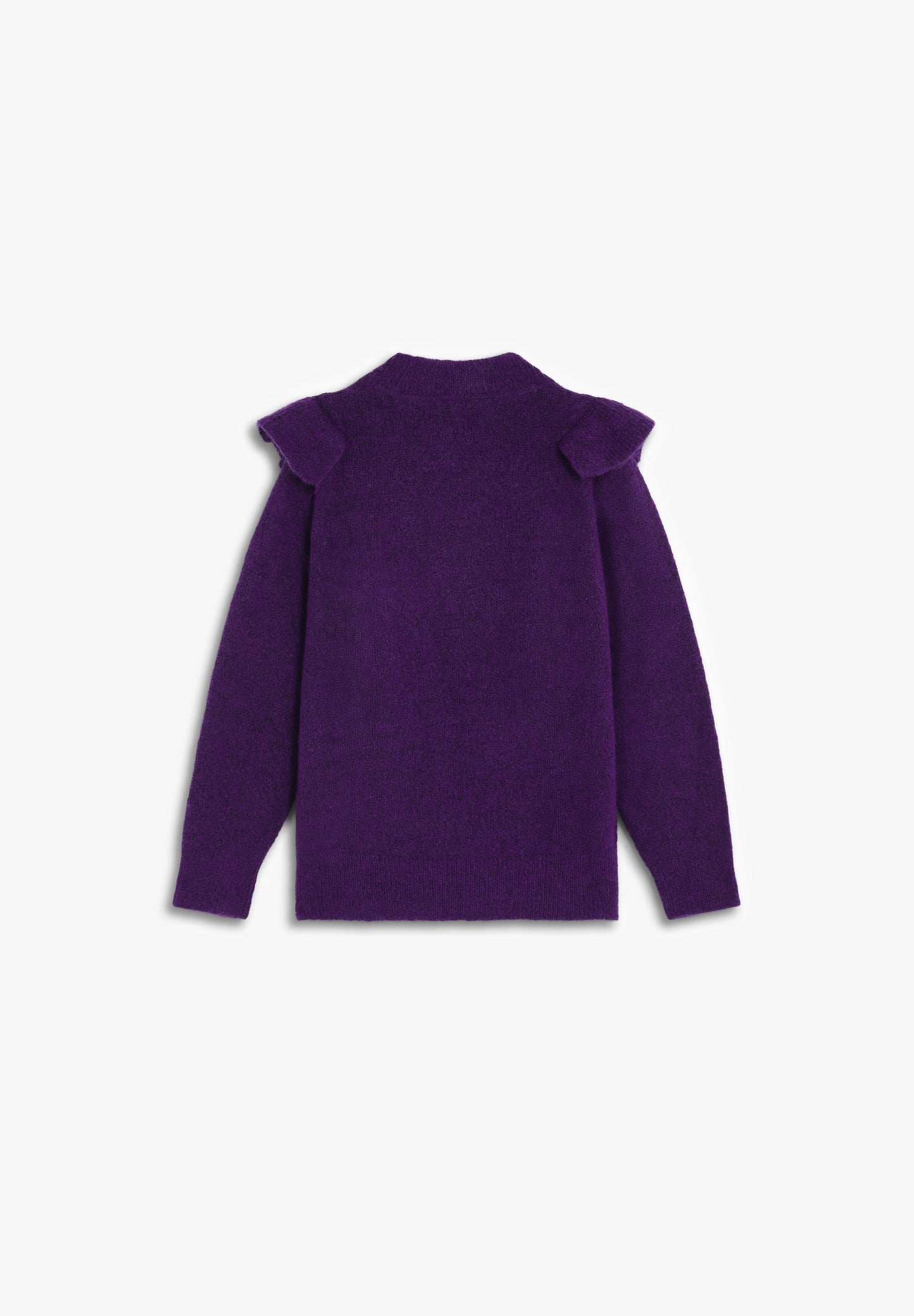 SWEATER WITH RUFFLES