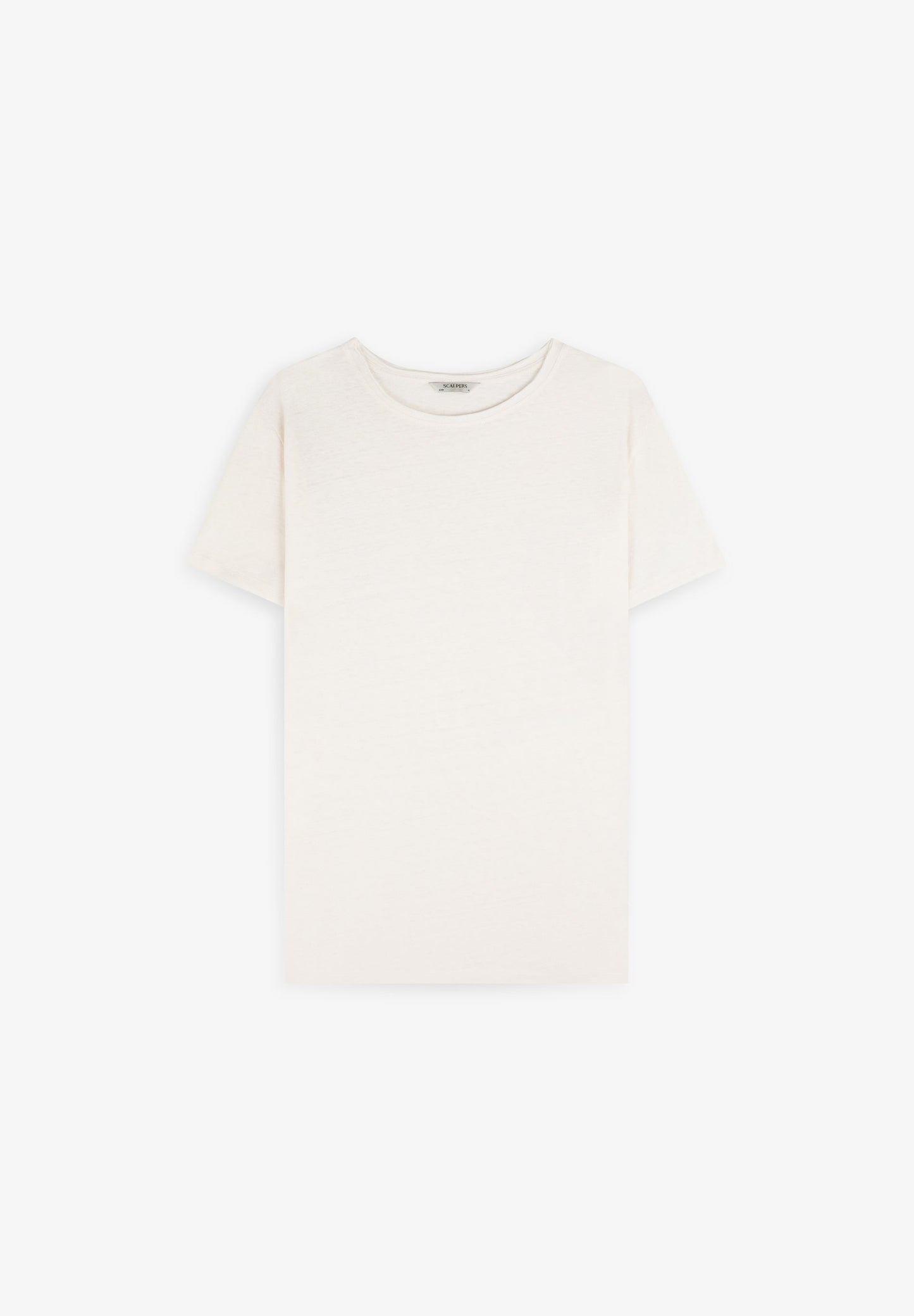 SC ICON RAW LINEN T-SHIRT