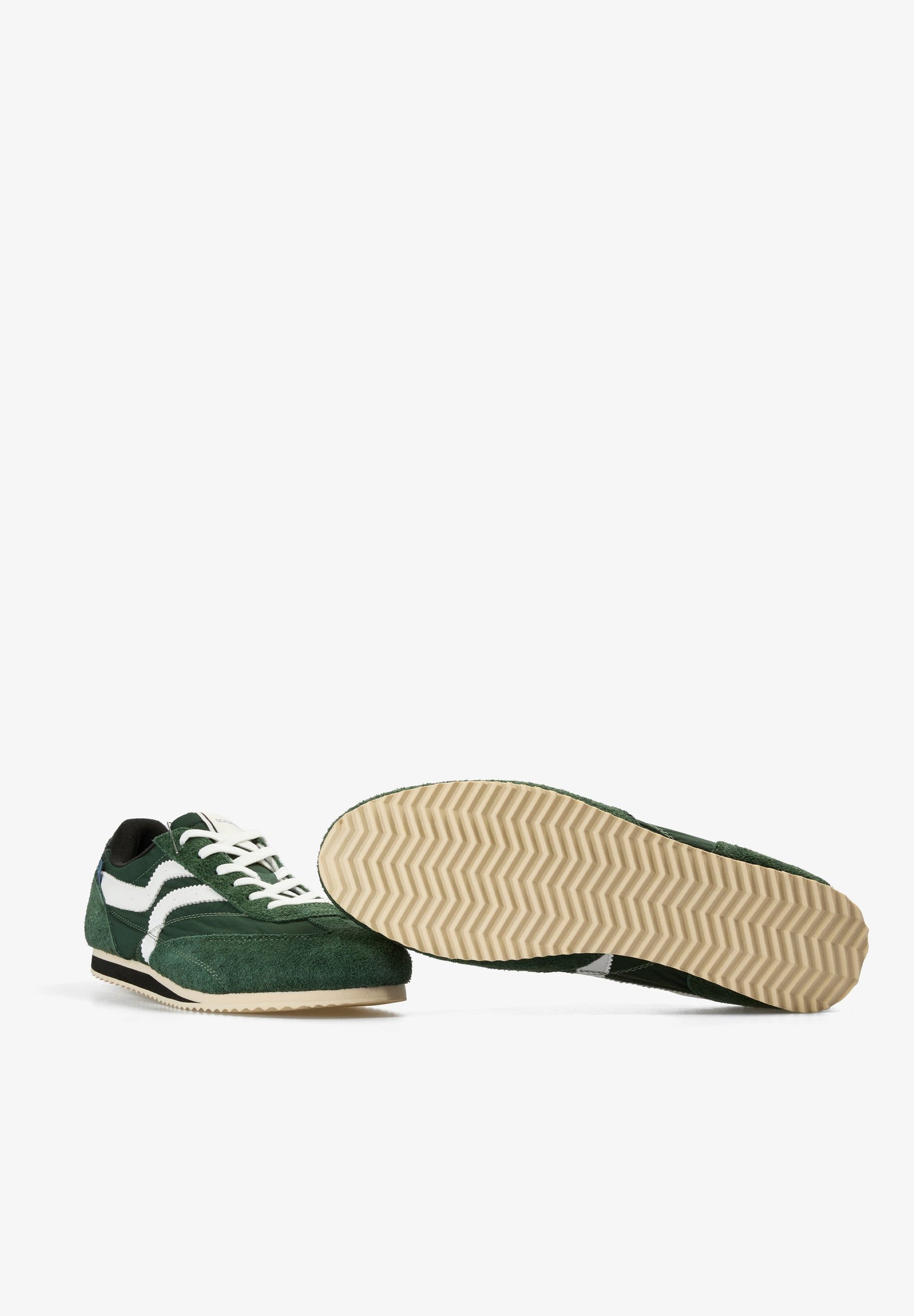 SUEDE COMBINATION RETRO SNEAKERS