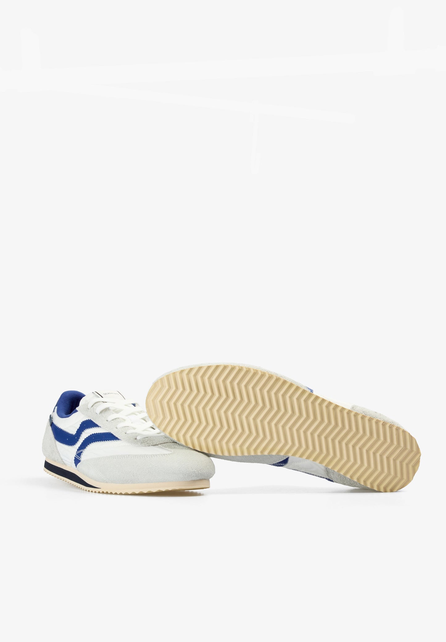 SUEDE COMBINATION RETRO SNEAKERS