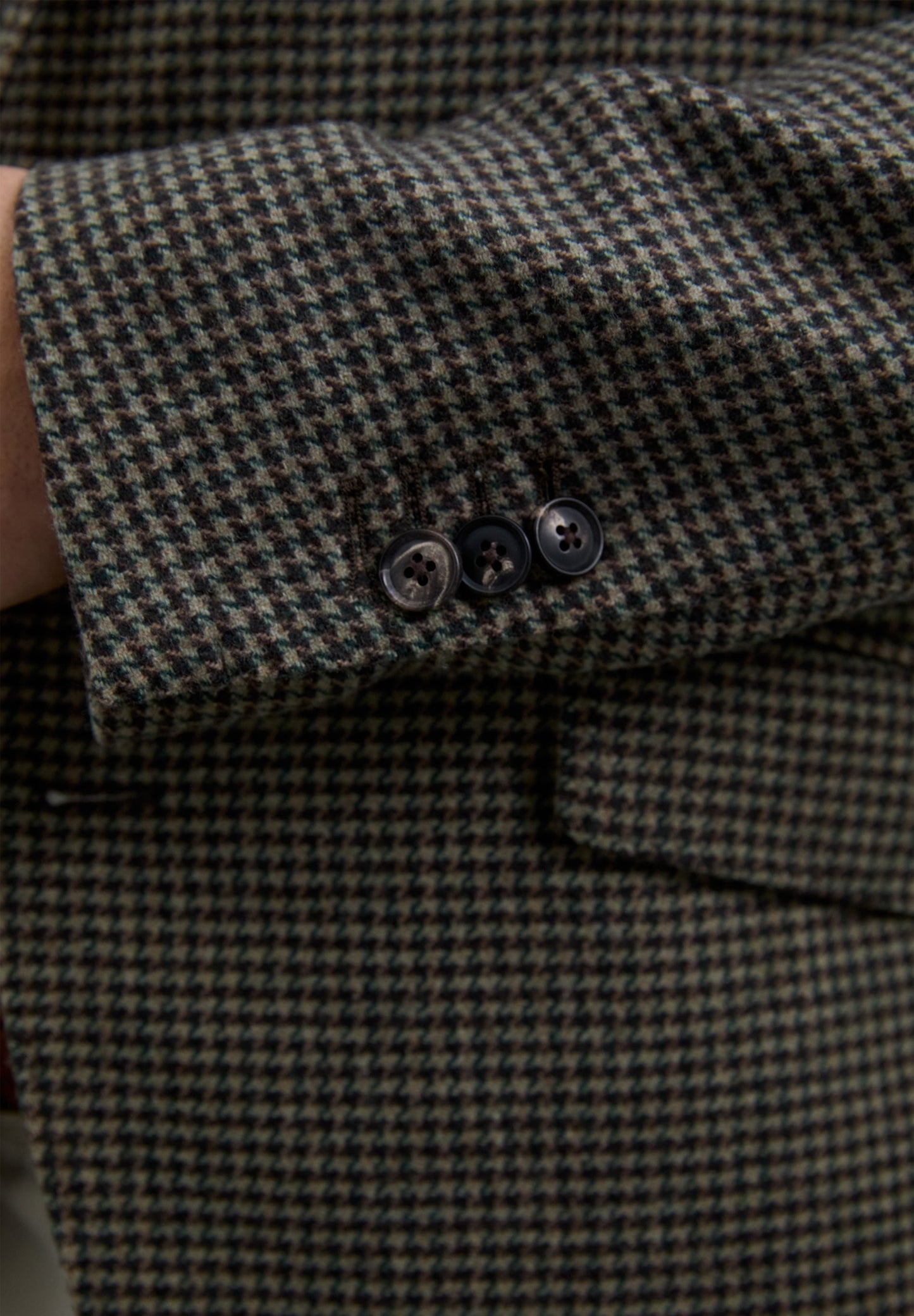 WOOL CHECK BLAZER
