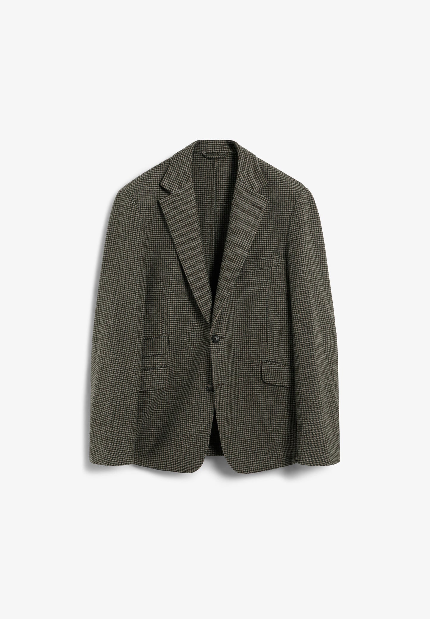 CHECKED WOOL BLAZER