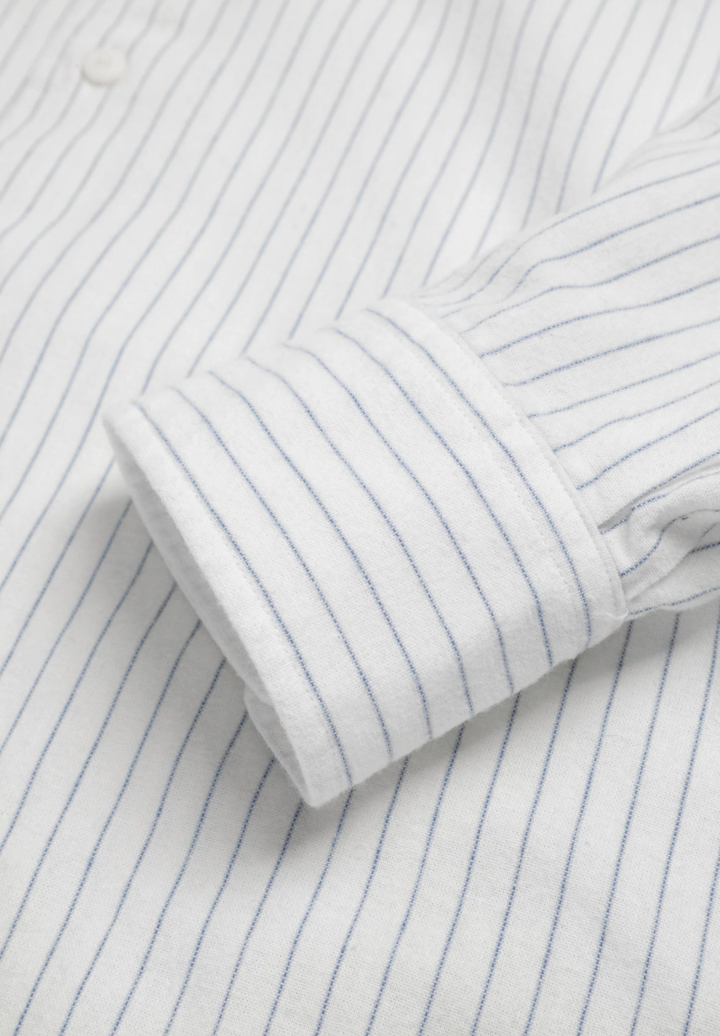 STRIPED BRUSHED COTTON SHIRT