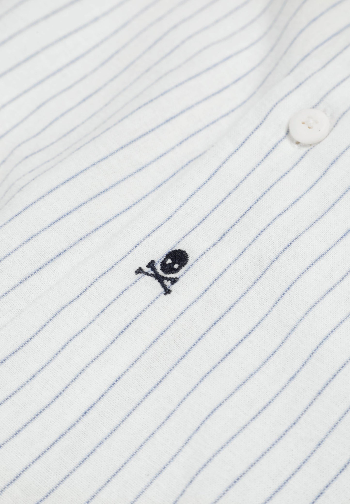 STRIPED BRUSHED COTTON SHIRT