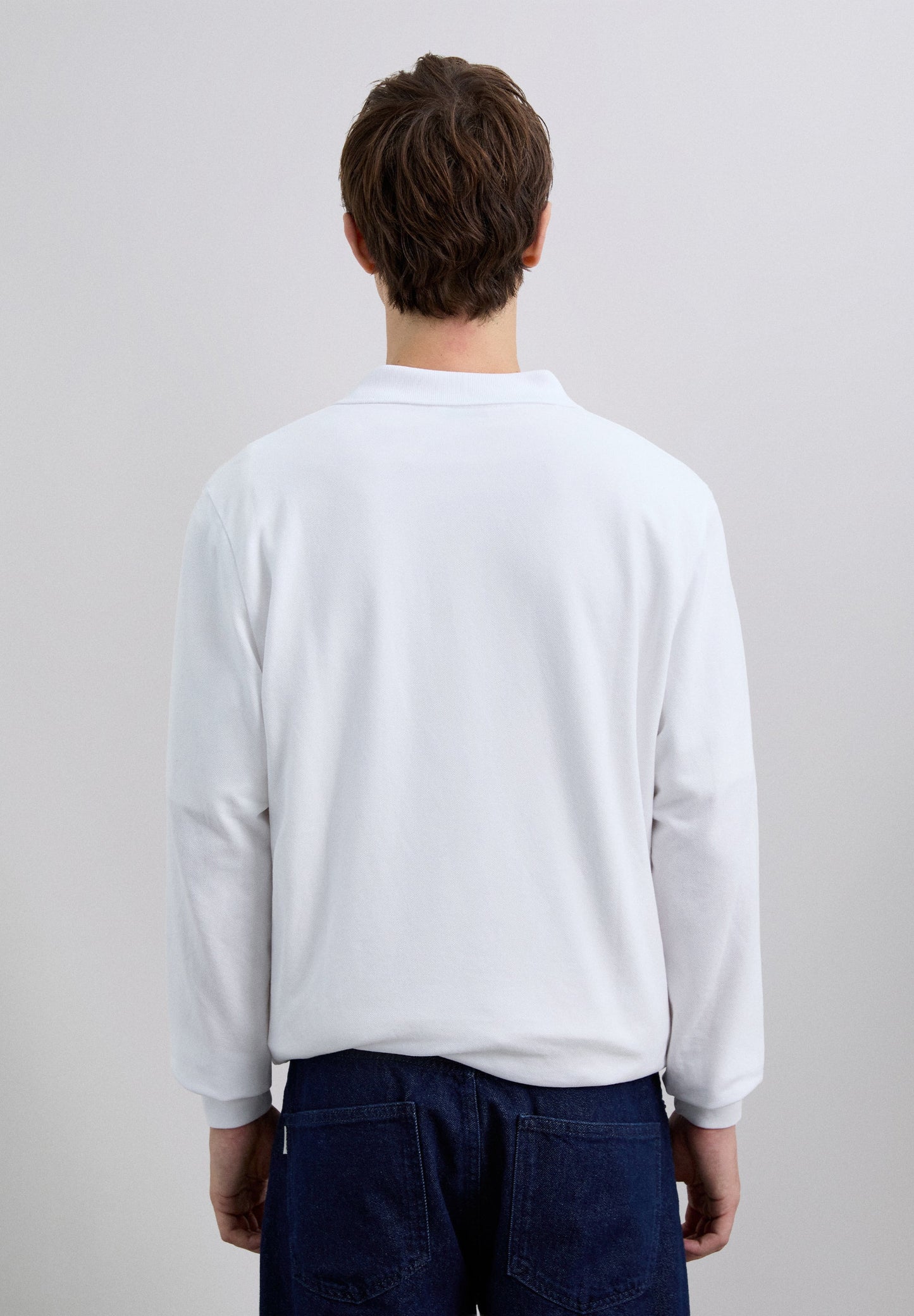 LONG SLEEVE COTTON POLO