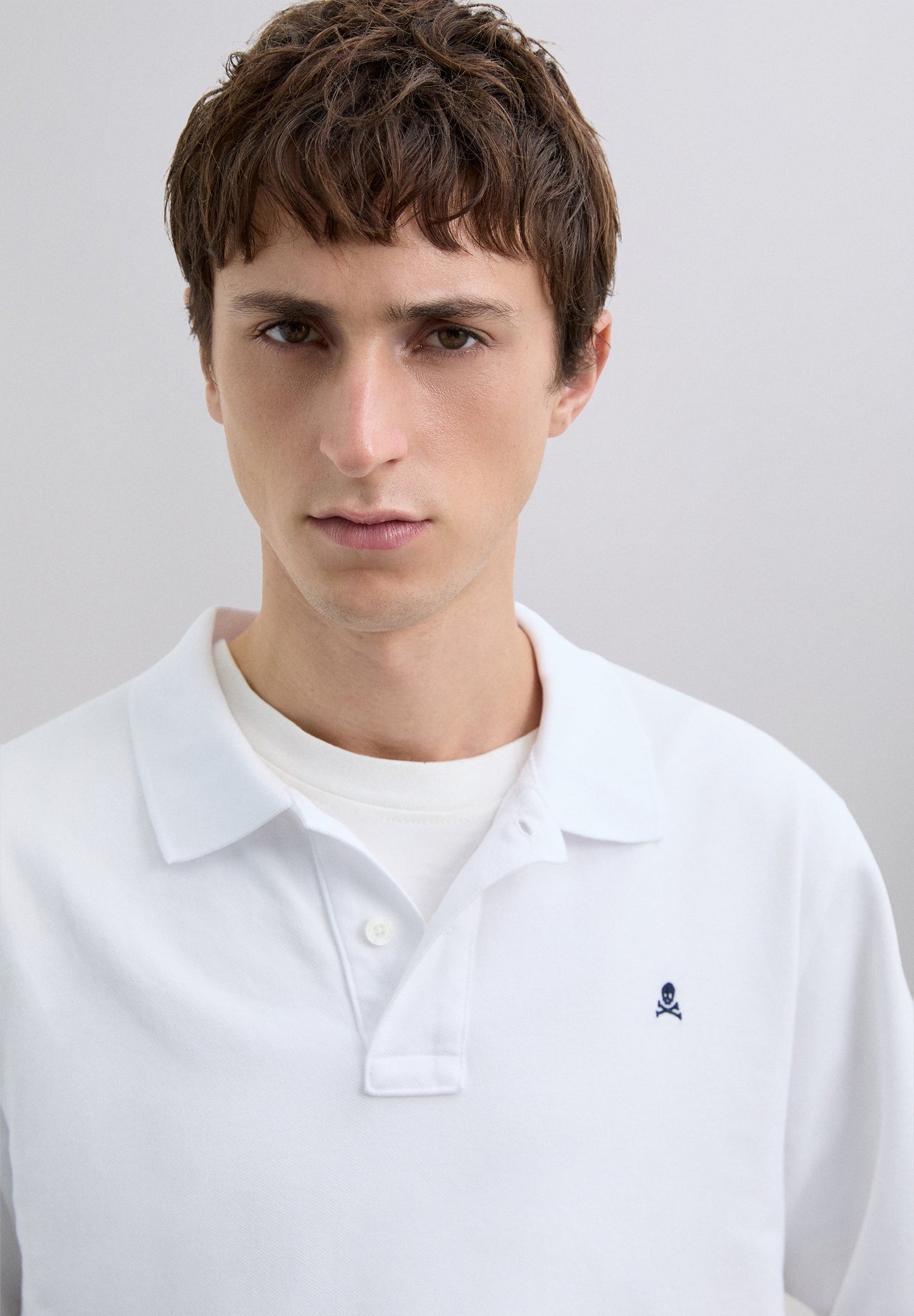 LONG SLEEVE COTTON POLO