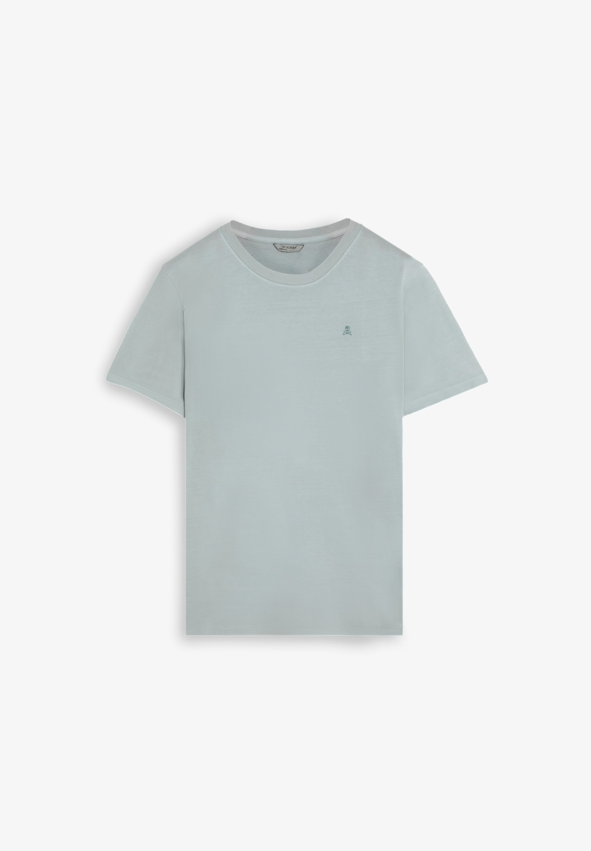 EMBROIDERED WASHED EFFECT T-SHIRT