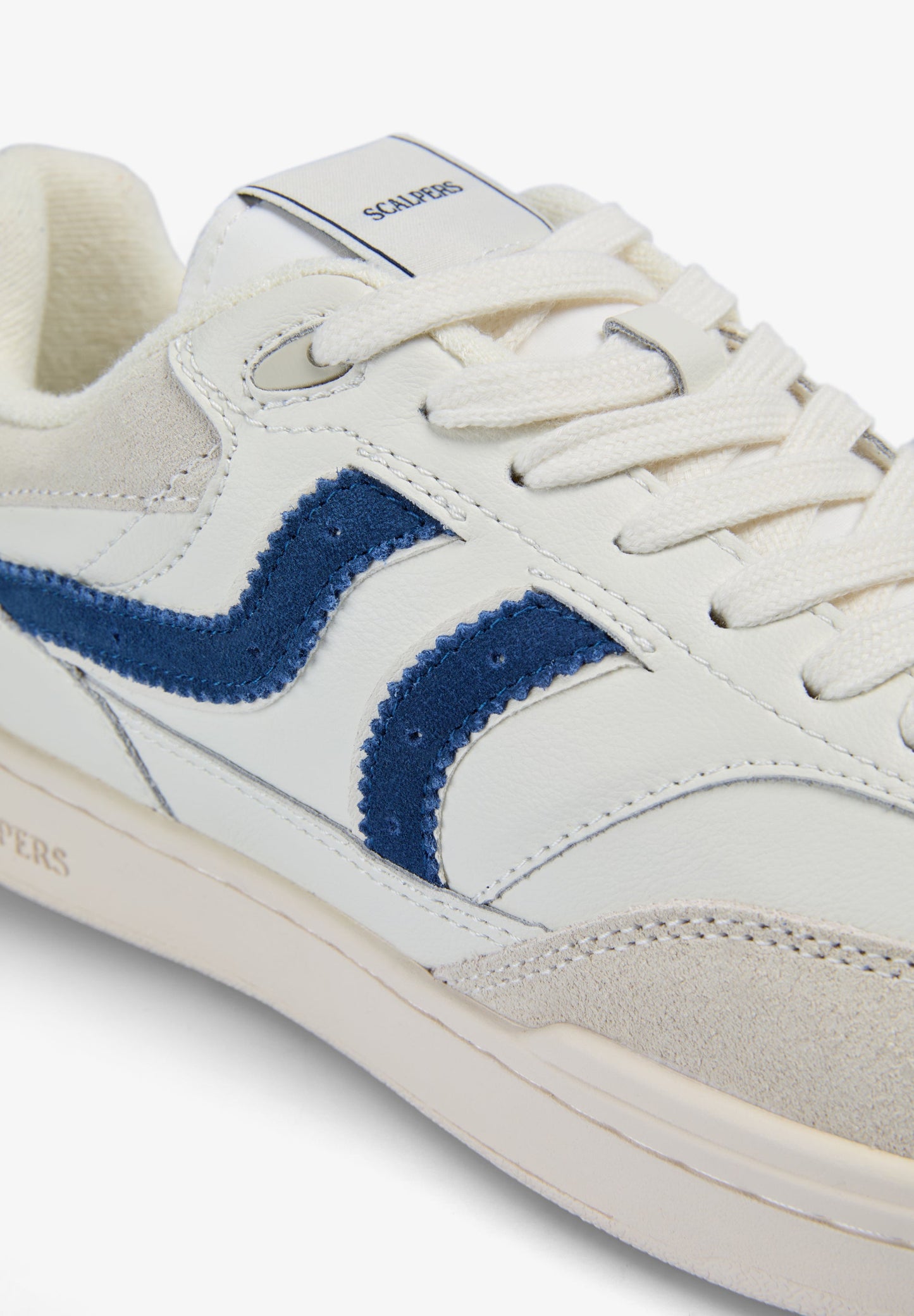 CONTRAST SUEDE SNEAKERS