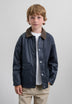 JACKET WITH SHIRT COLLAR