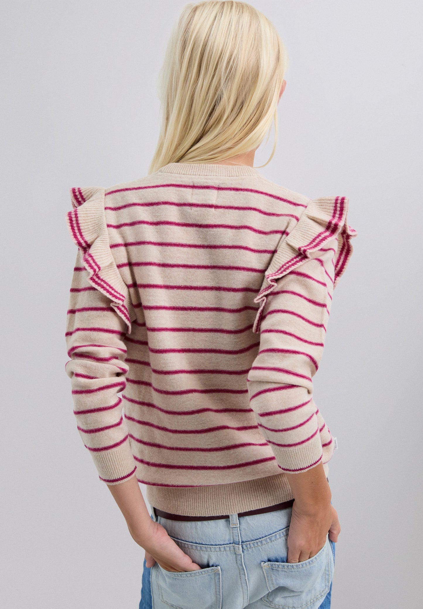 WOOL SWEATER WITH SKULL