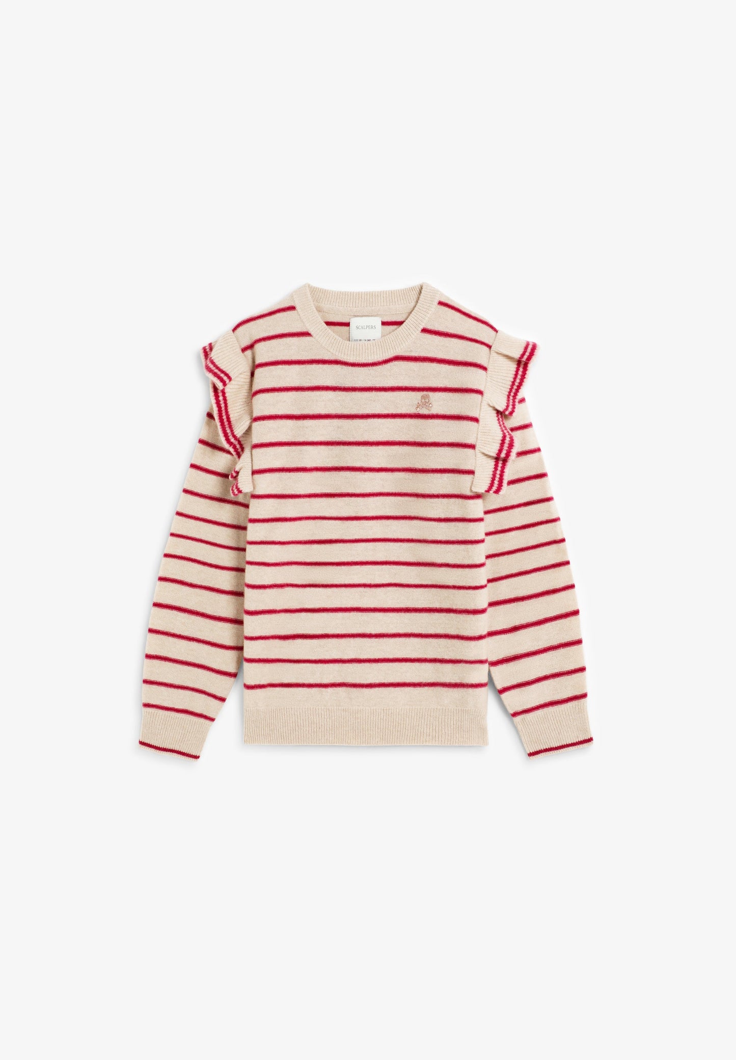 WOOL SWEATER WITH SKULL