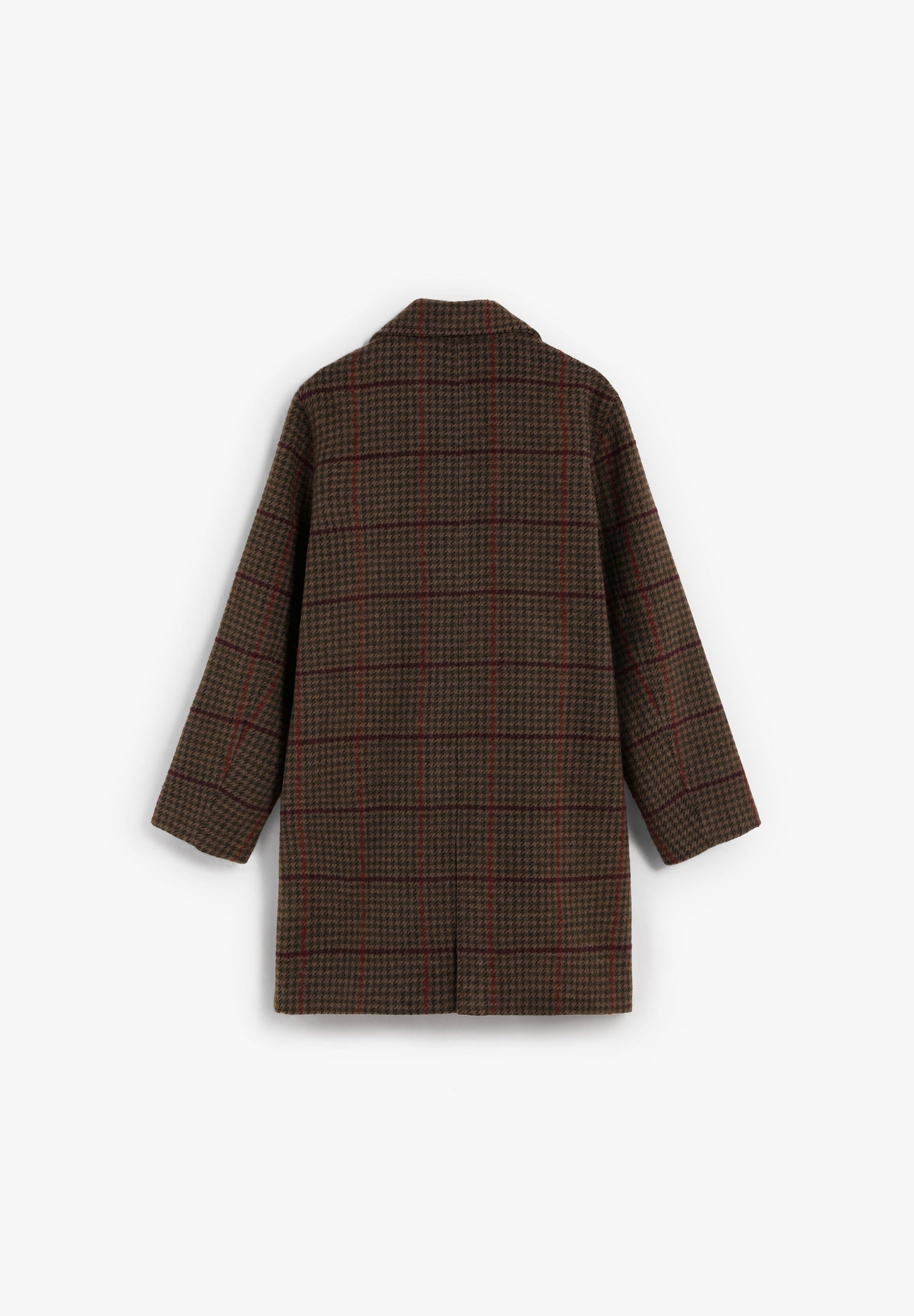 CHECK CLOTH COAT