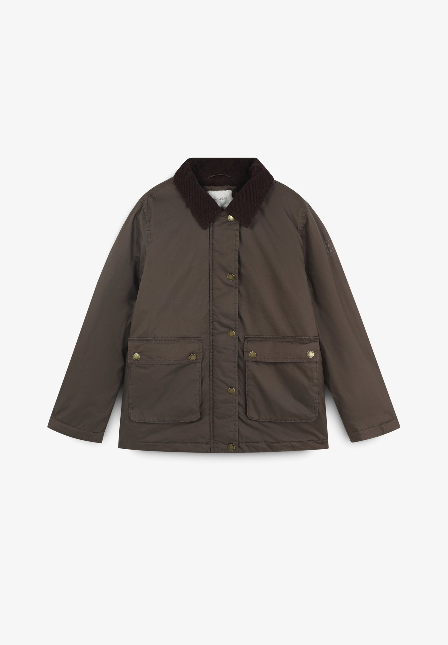 CONTRAST COLLAR JACKET