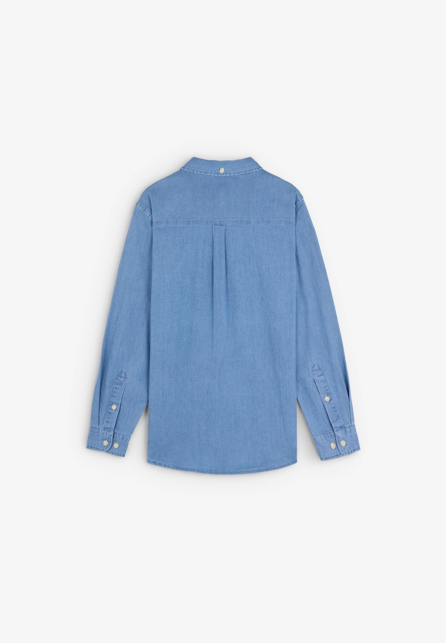 DENIM SHIRT WITH SKULL