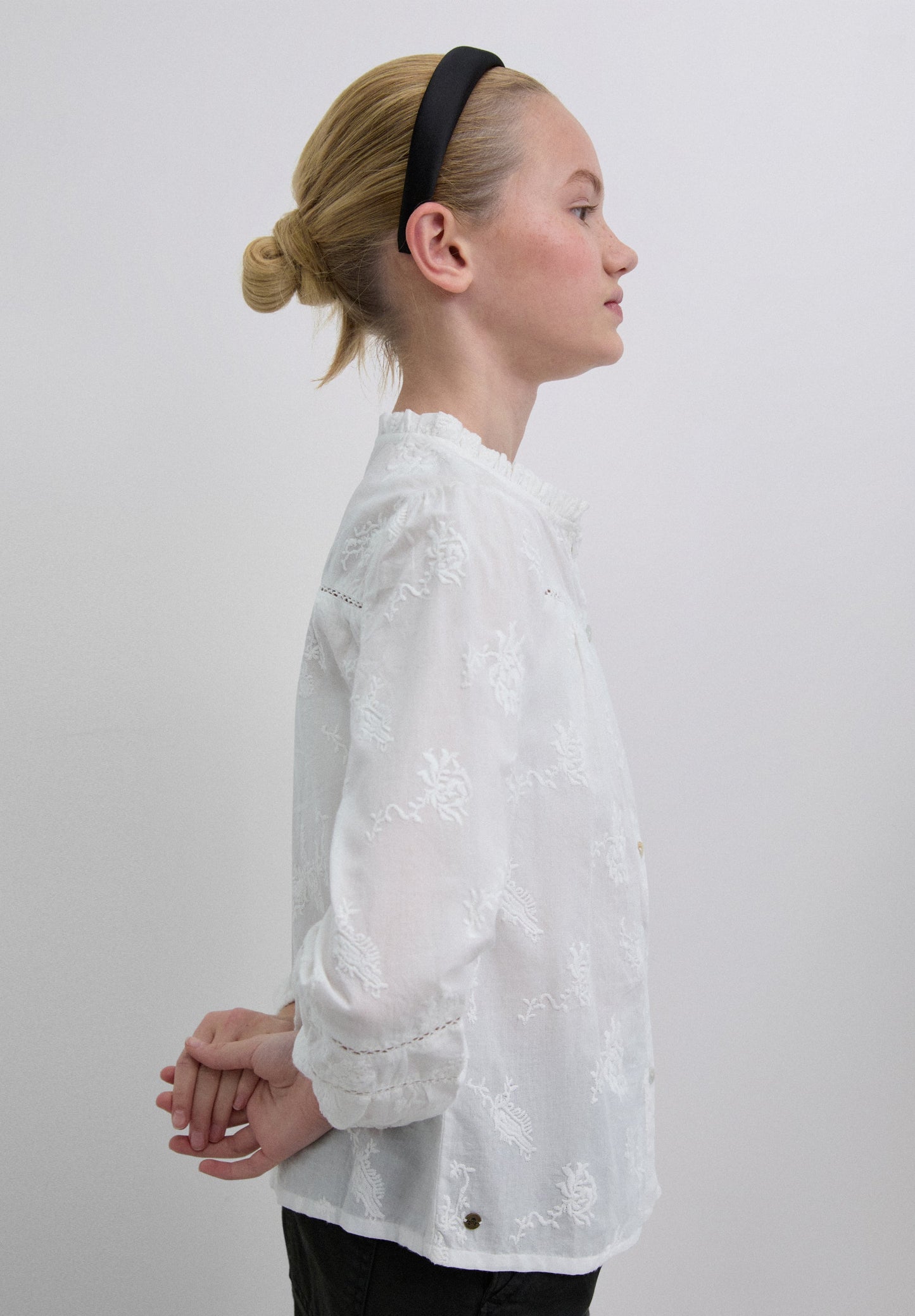 CAMISA ROMÁNTICA ALGODÓN - Scalpers