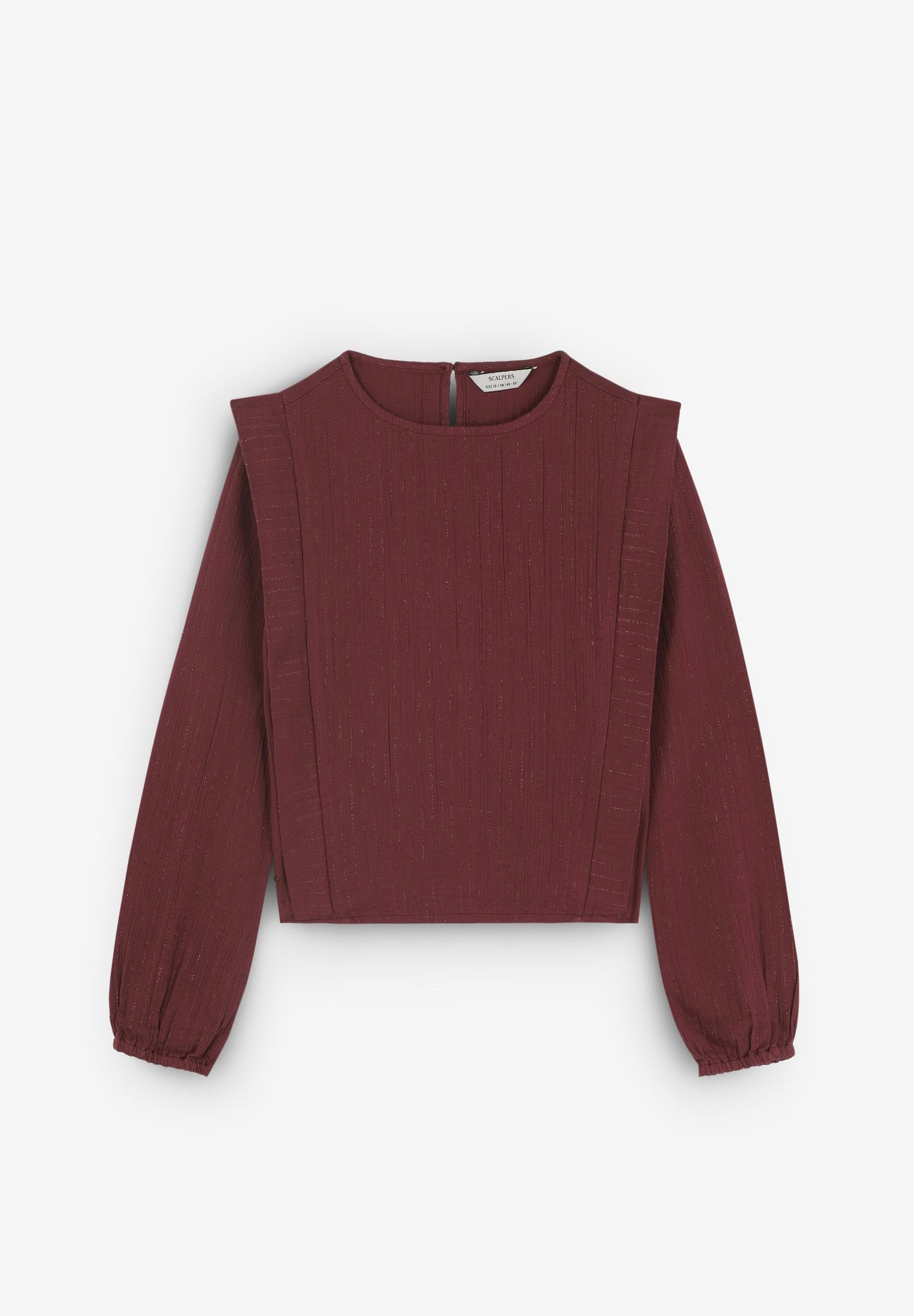 PLEATED BLOUSE
