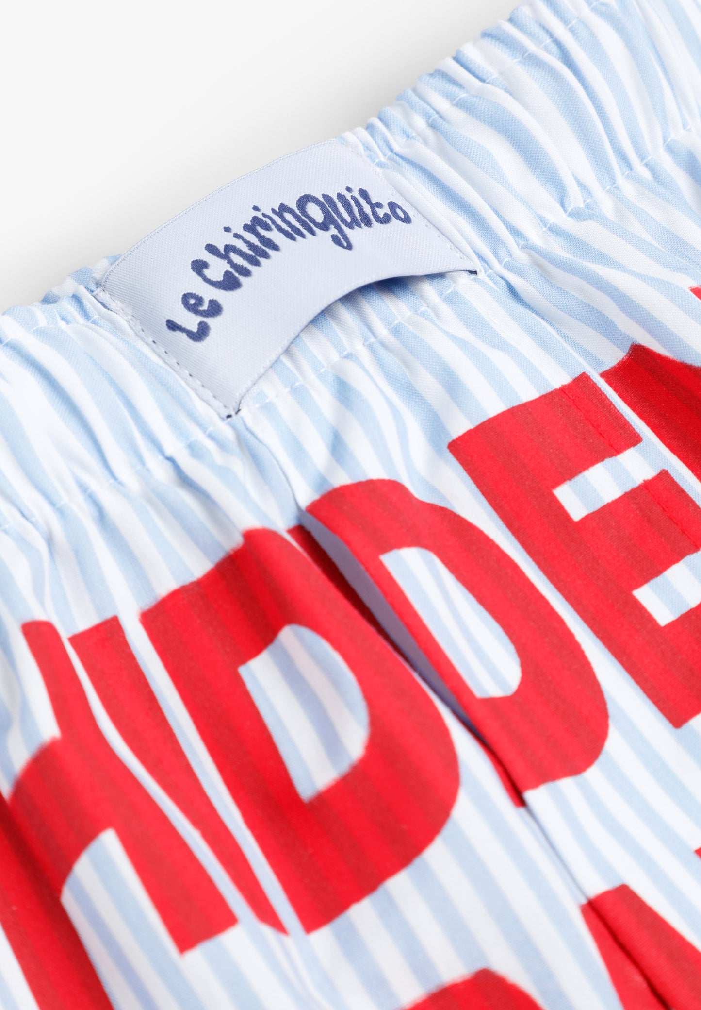 STRIPED PRINT BOXER SHORTS | LE CHIRINGUITO