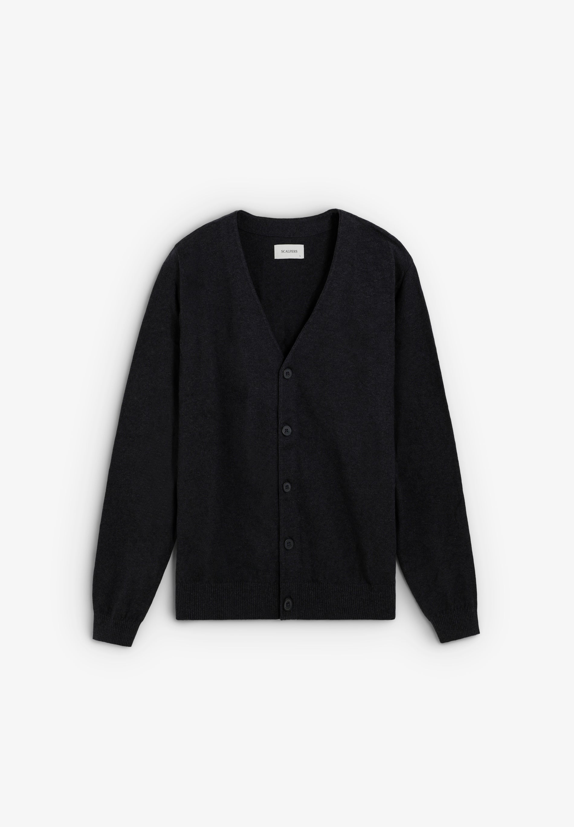 CASHMERE AND COTTON CARDIGAN