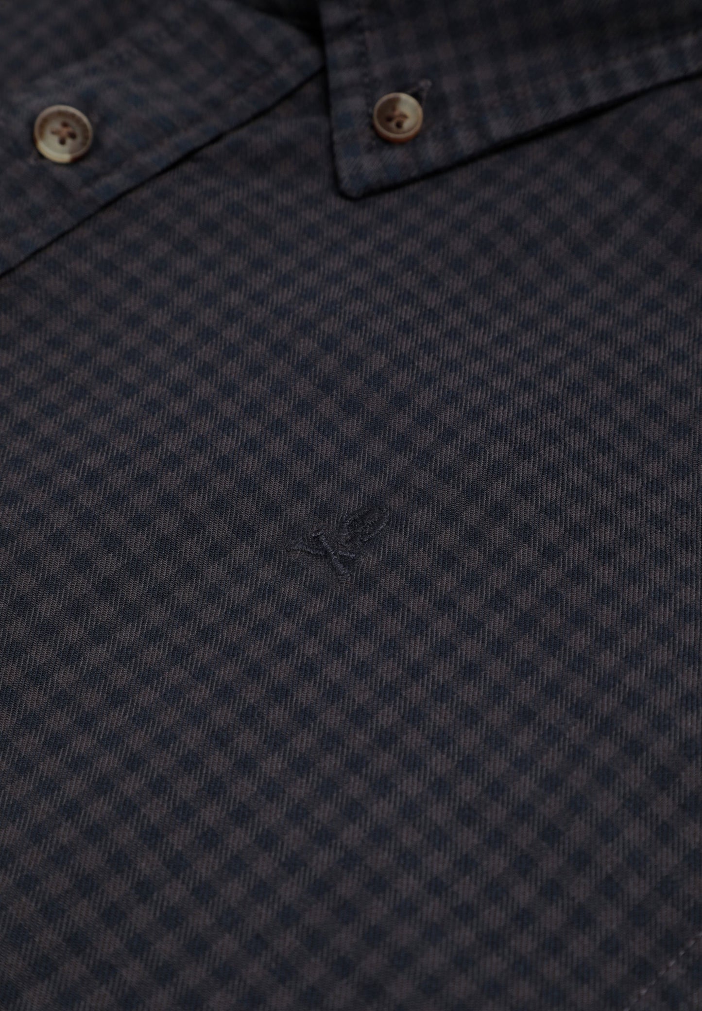 SCDYE CHECK BD BT SHIRT