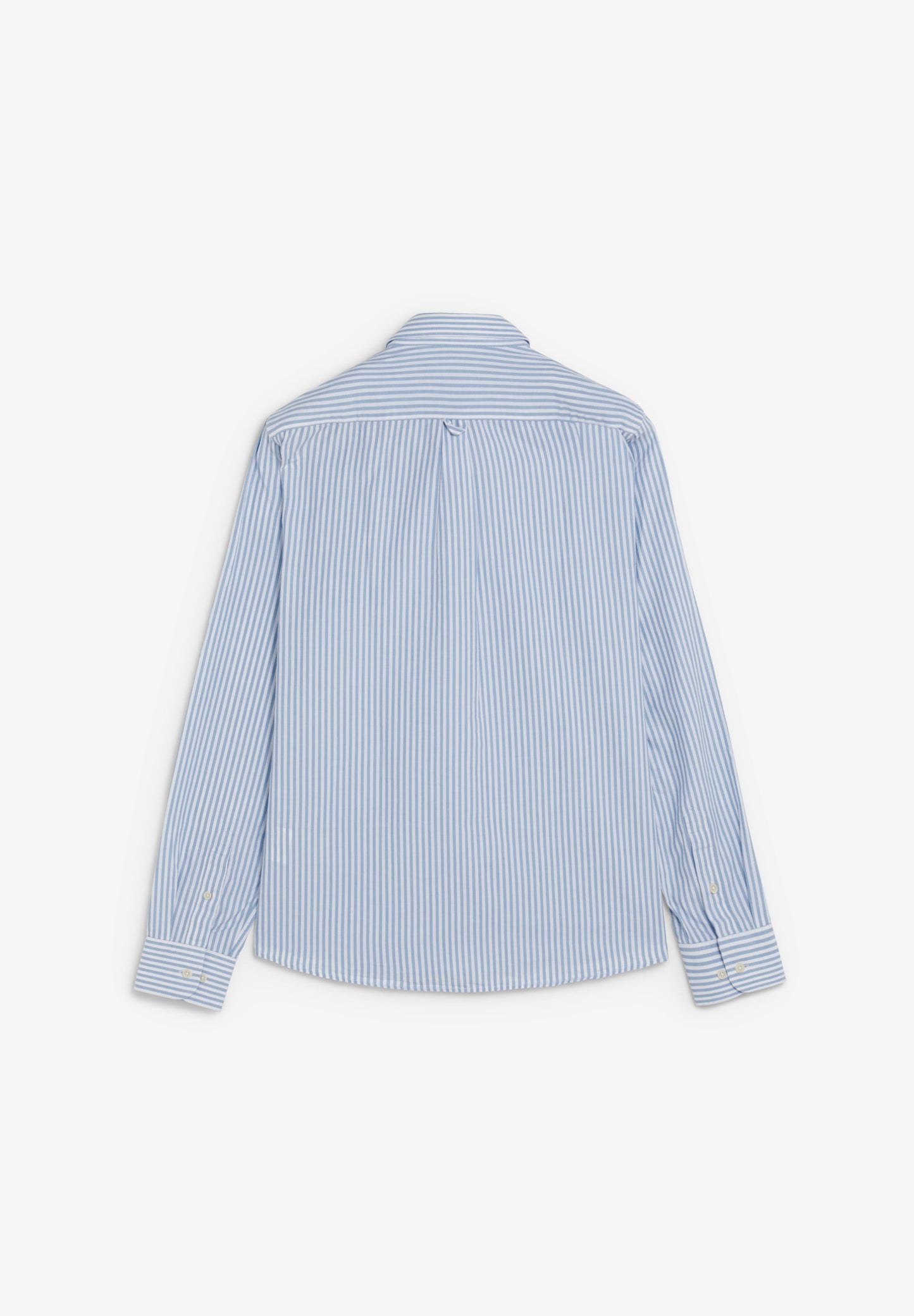 STRIPED SHIRT WITH EMBROIDERED LOGO