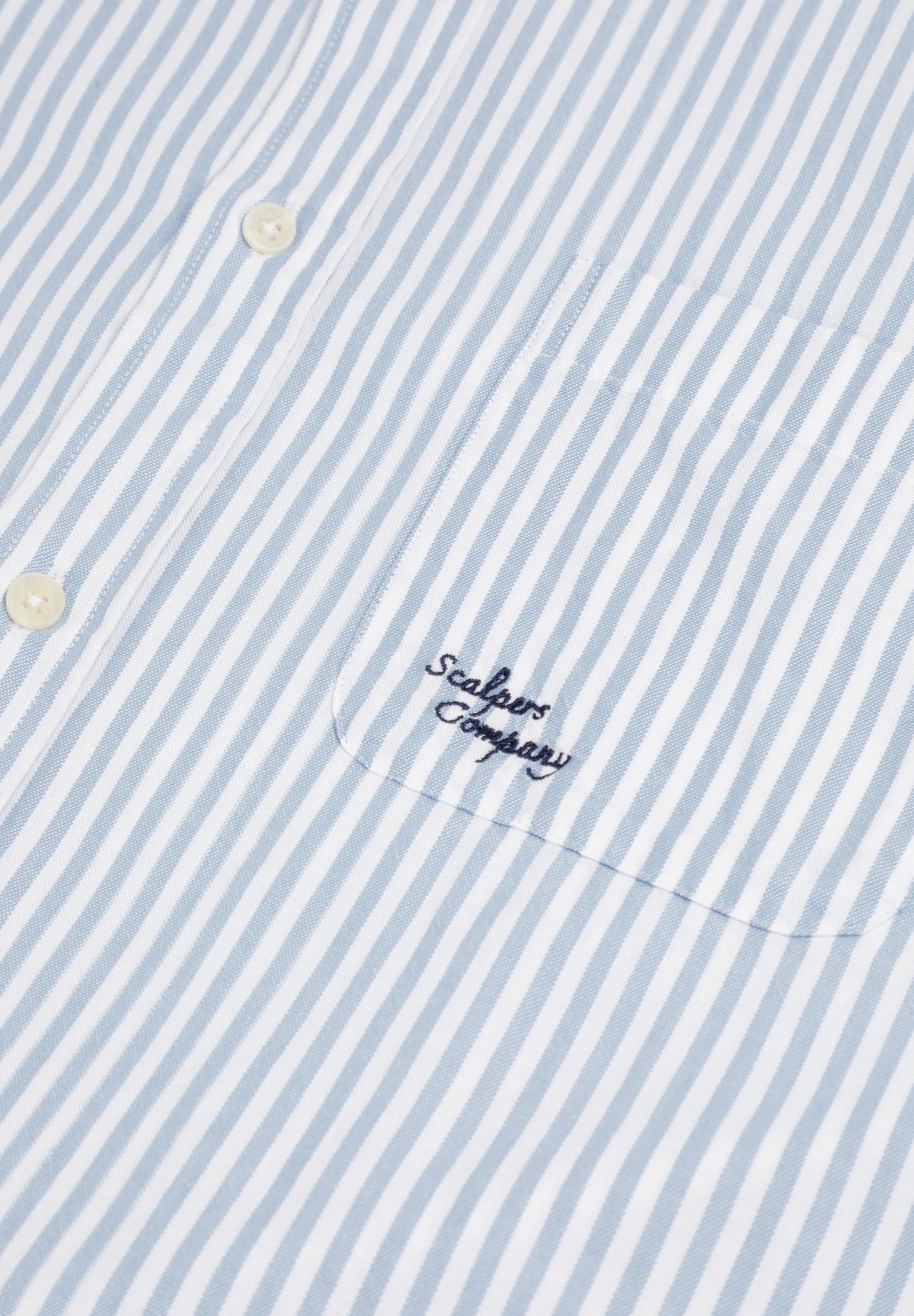 STRIPED SHIRT WITH EMBROIDERED LOGO