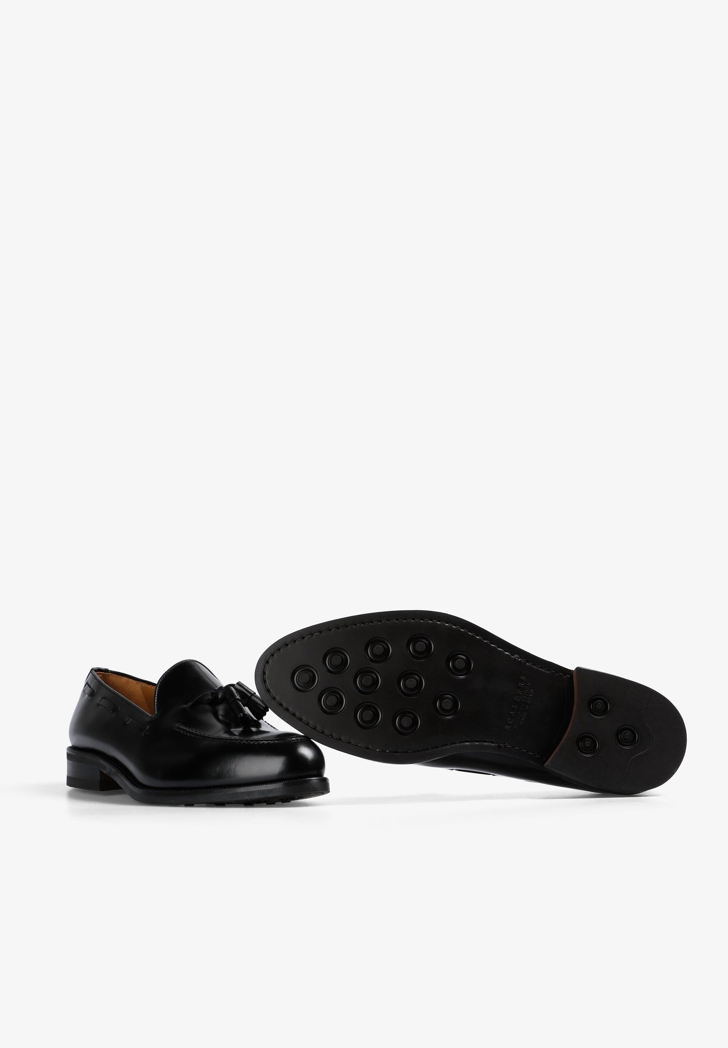 MOCASÍN VESTIR PIEL BORLAS - Scalpers