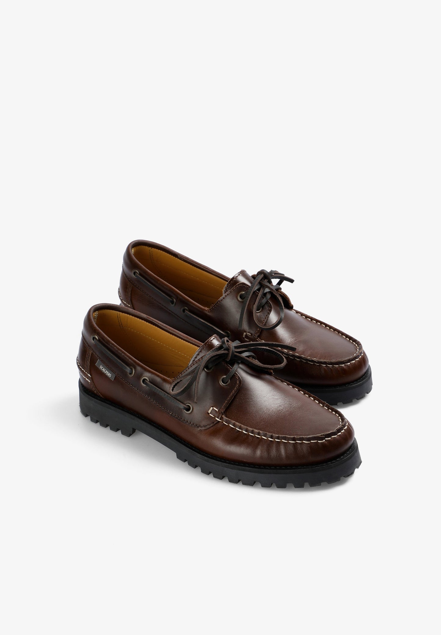 DECK SHOES WITH TRACK SOLE